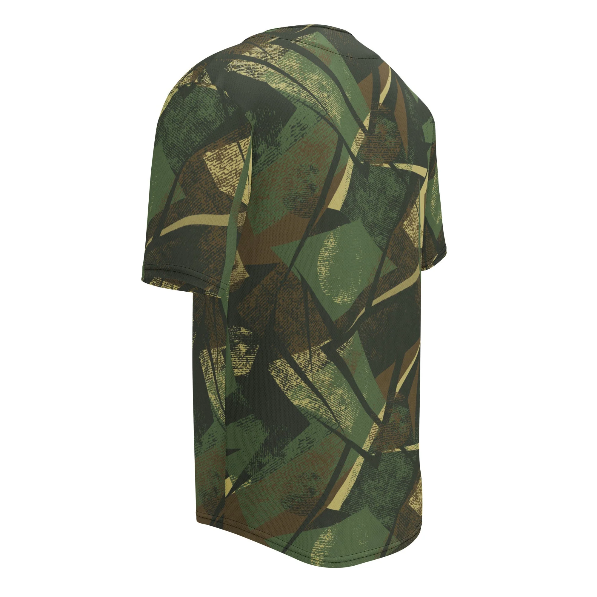 Splinter Vector Jungle CAMO Unisex Baseball Jersey - Image 6