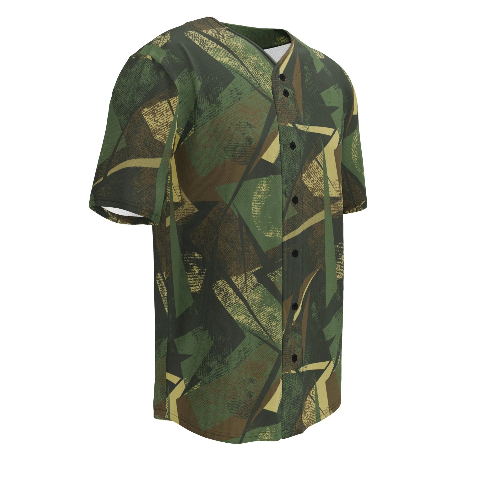 Splinter Vector Jungle CAMO Unisex Baseball Jersey - Image 7