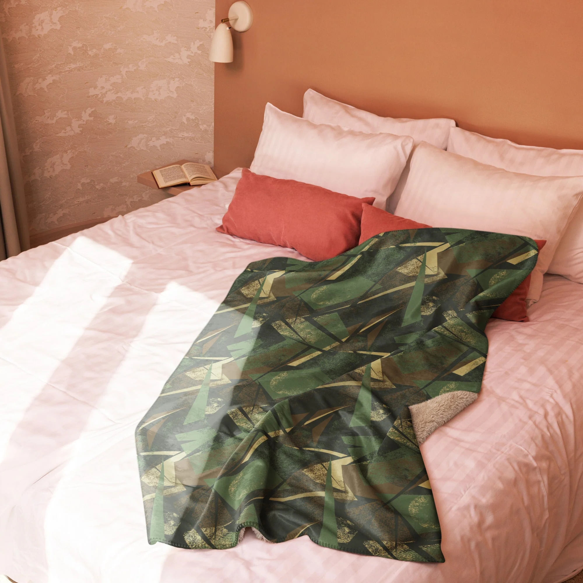 Splinter Vector Jungle CAMO Sherpa Blanket - Image 4