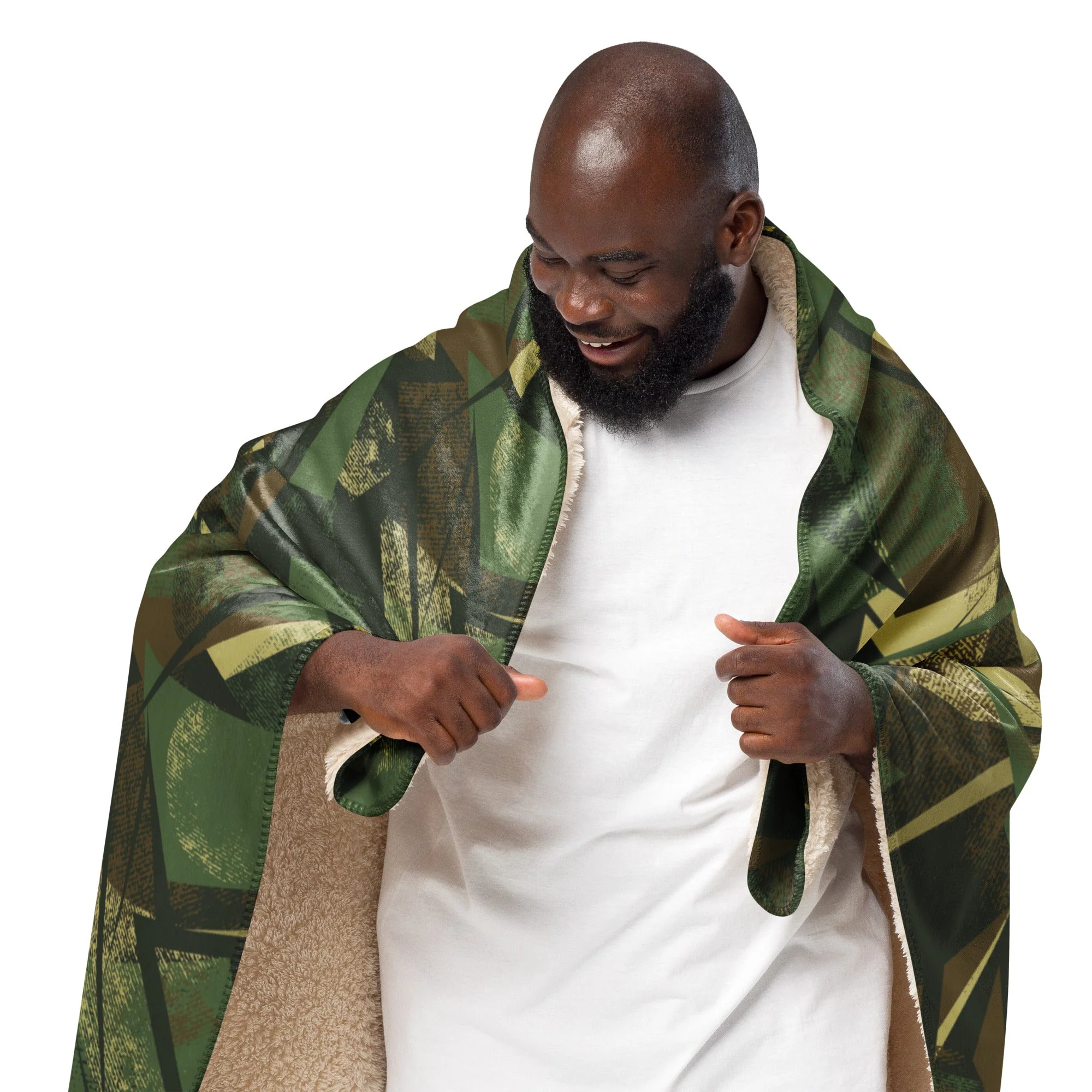 Splinter Vector Jungle CAMO Sherpa Blanket - Image 6