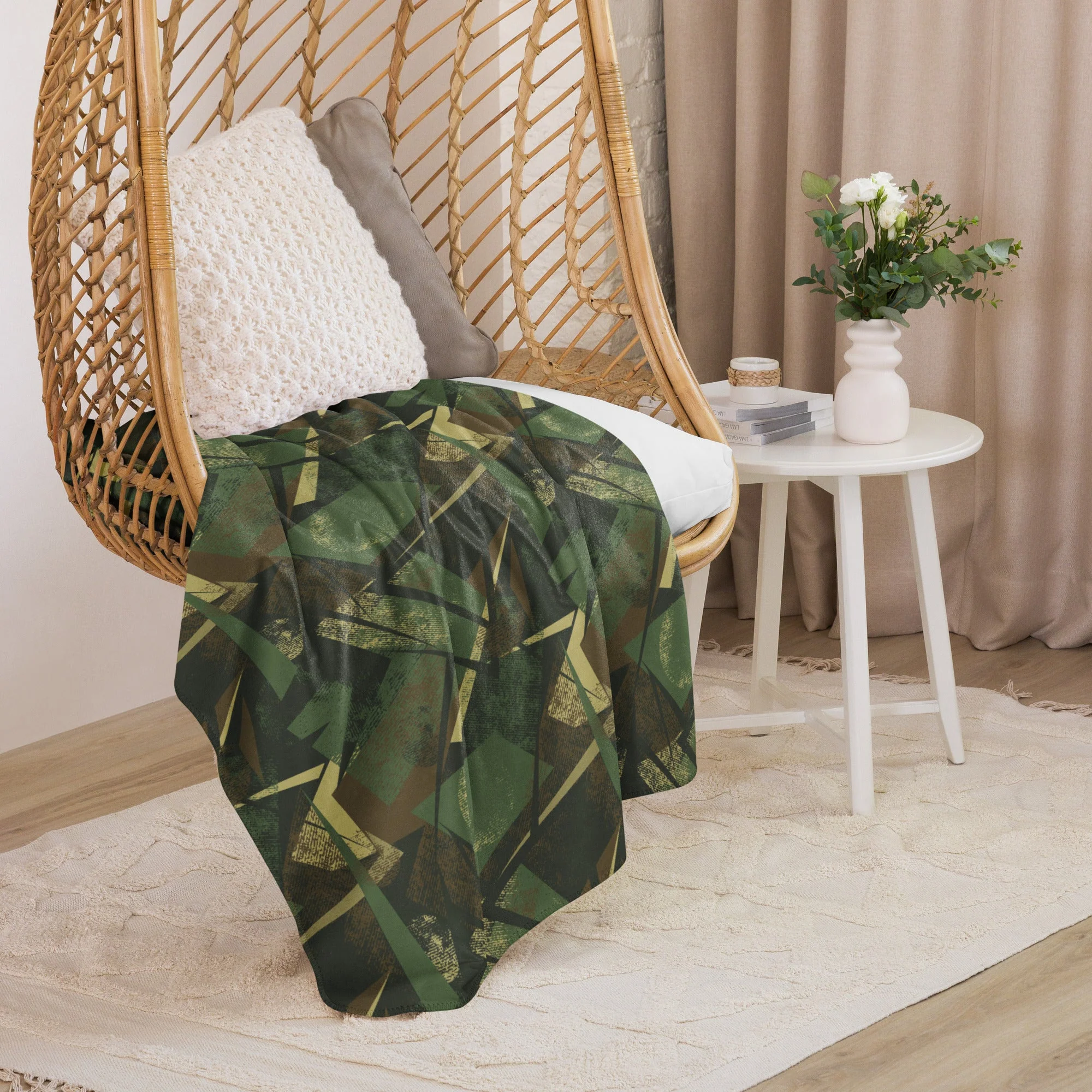 Splinter Vector Jungle CAMO Sherpa Blanket - Image 9
