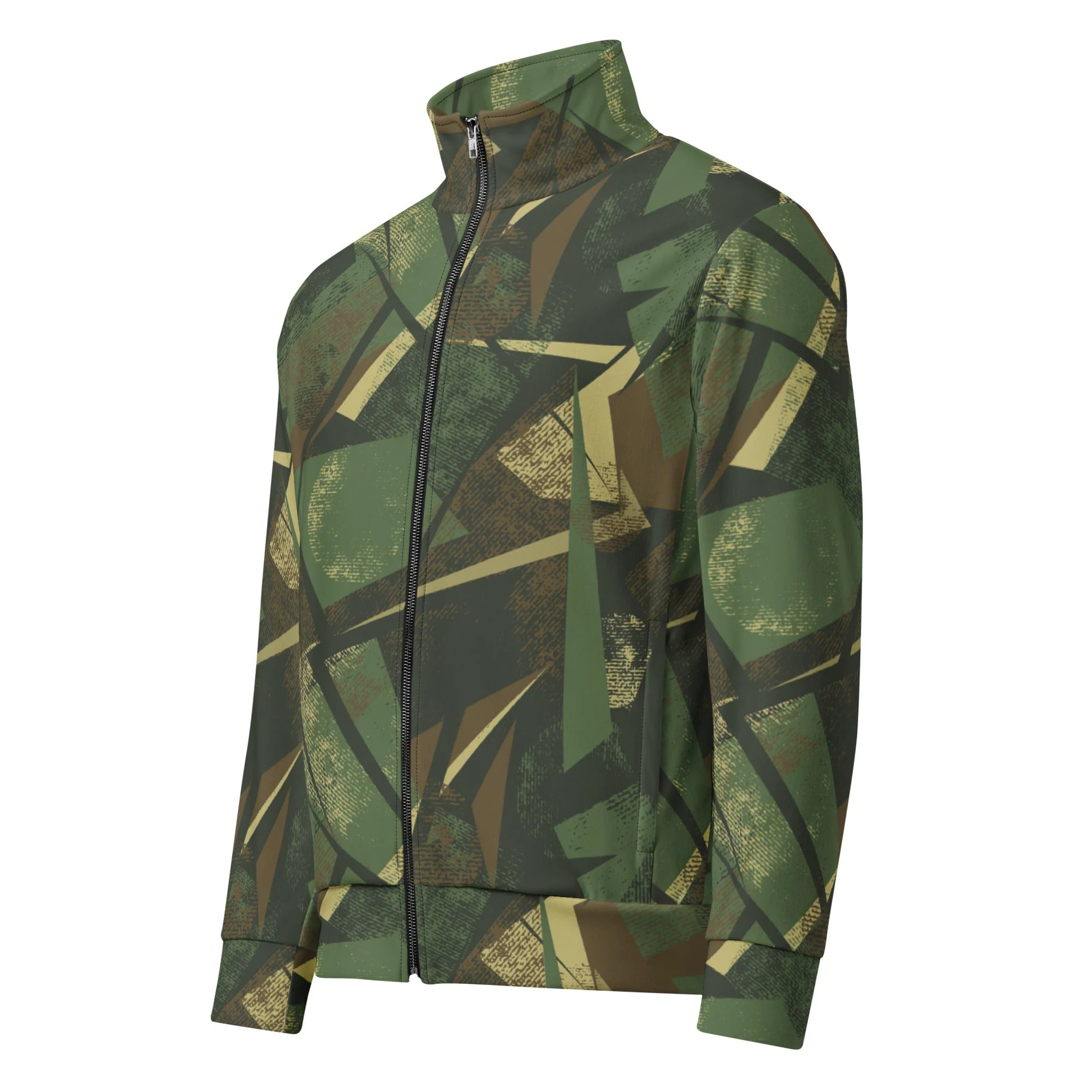 Splinter Vector Jungle CAMO Unisex Track Jacket - Image 2