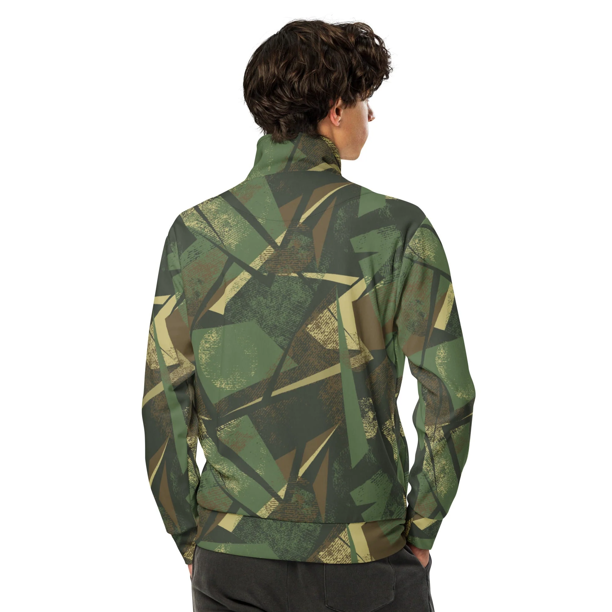 Splinter Vector Jungle CAMO Unisex Track Jacket - Image 8