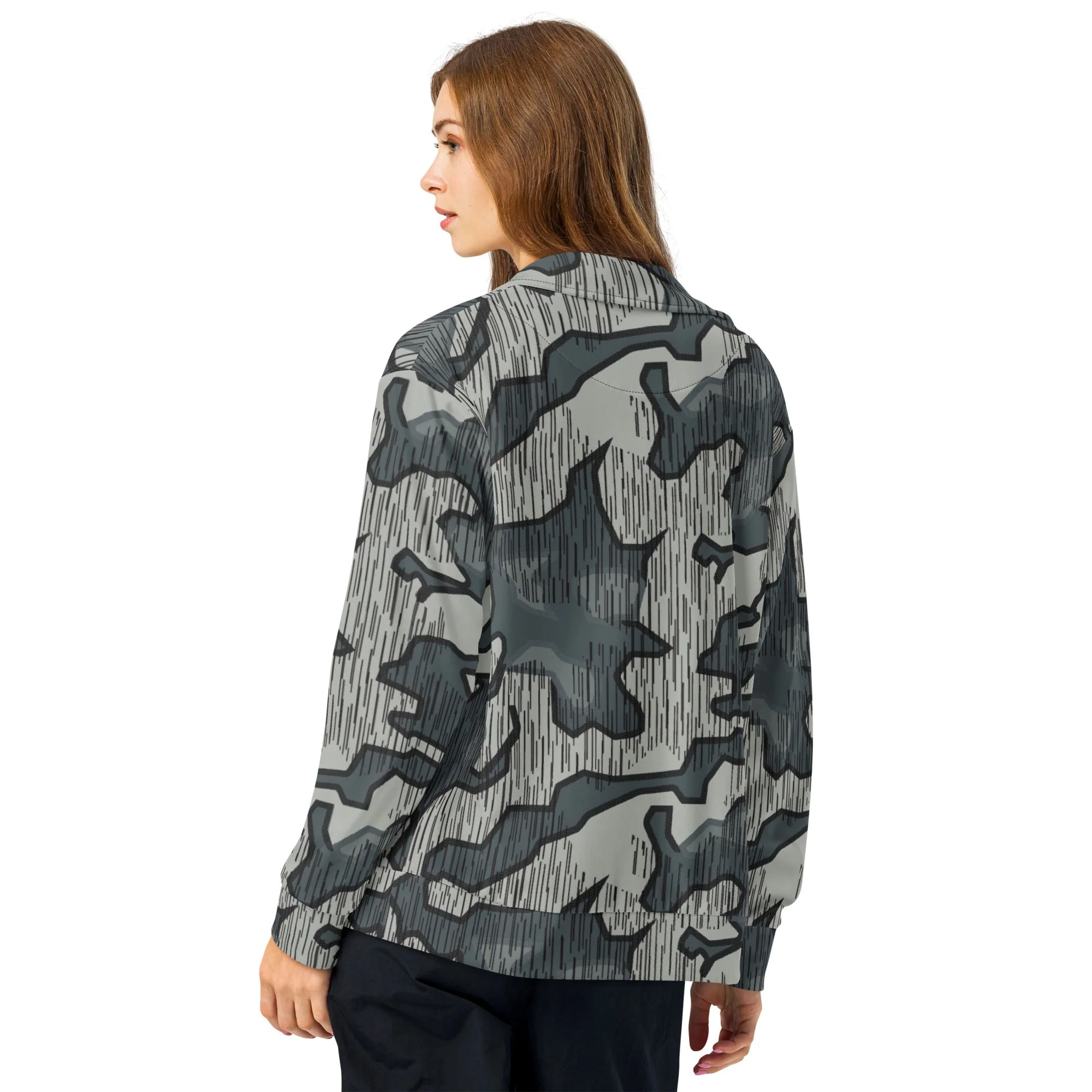 German Splittermuster Urban CAMO Unisex Track Jacket - Image 6