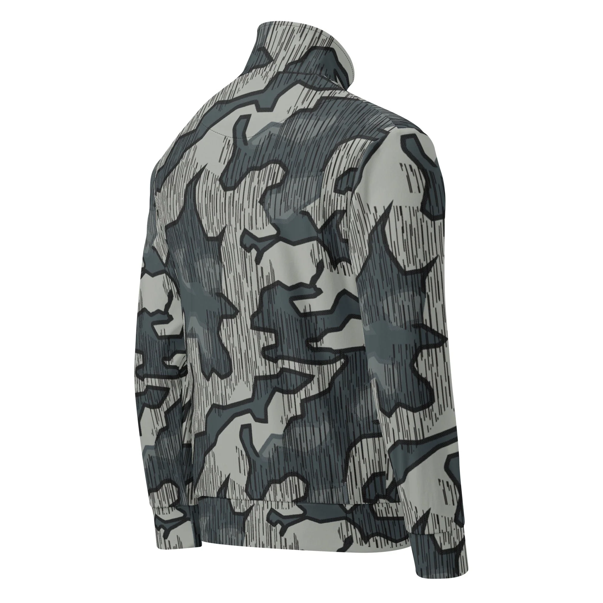 German Splittermuster Urban CAMO Unisex Track Jacket - Image 7