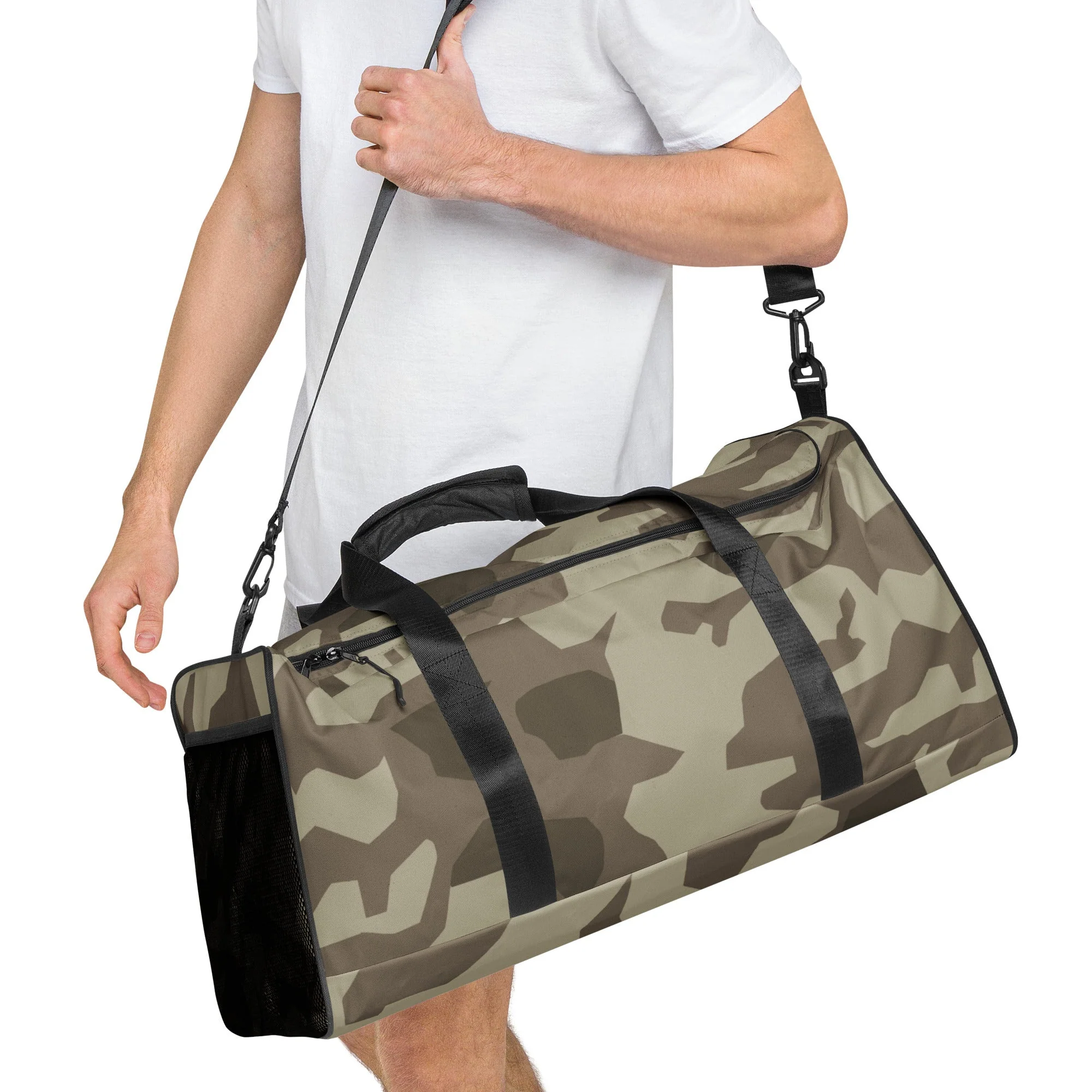 German Splittermuster Wolfenstein Afrika Korps CAMO Duffle Bag