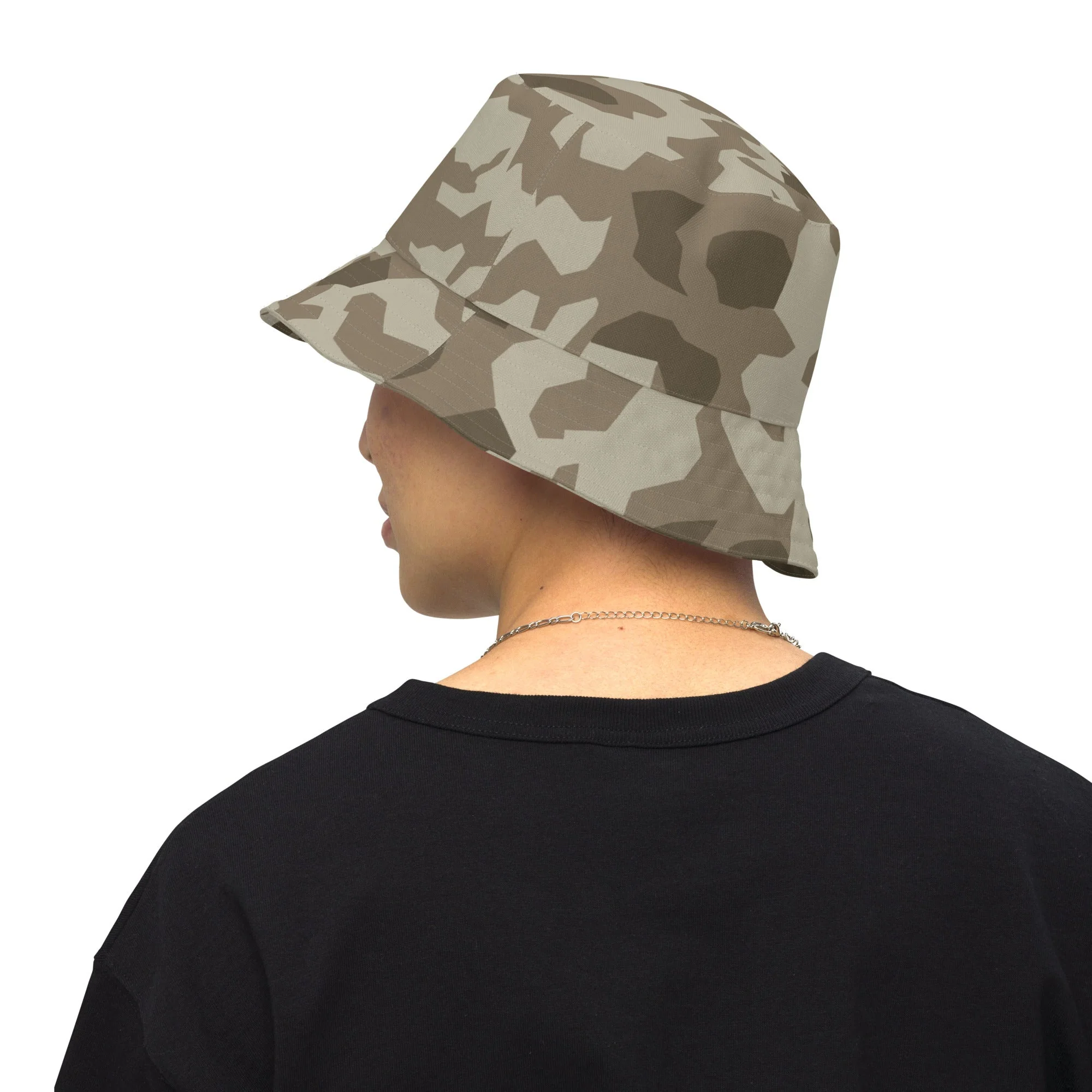 German Splittermuster Wolfenstein Afrika Korps CAMO Reversible Bucket Hat