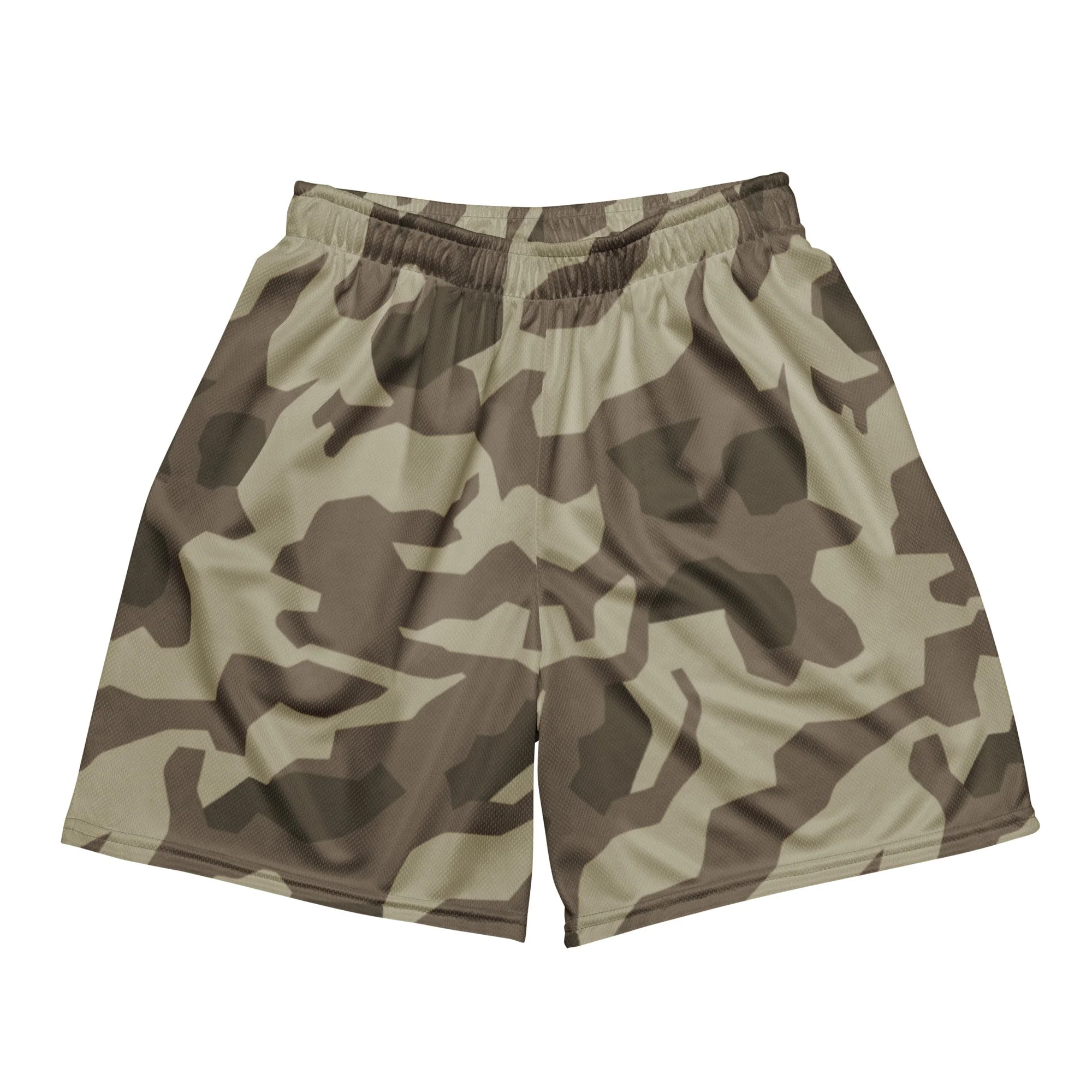 German Splittermuster Wolfenstein Afrika Korps CAMO Unisex Mesh Shorts