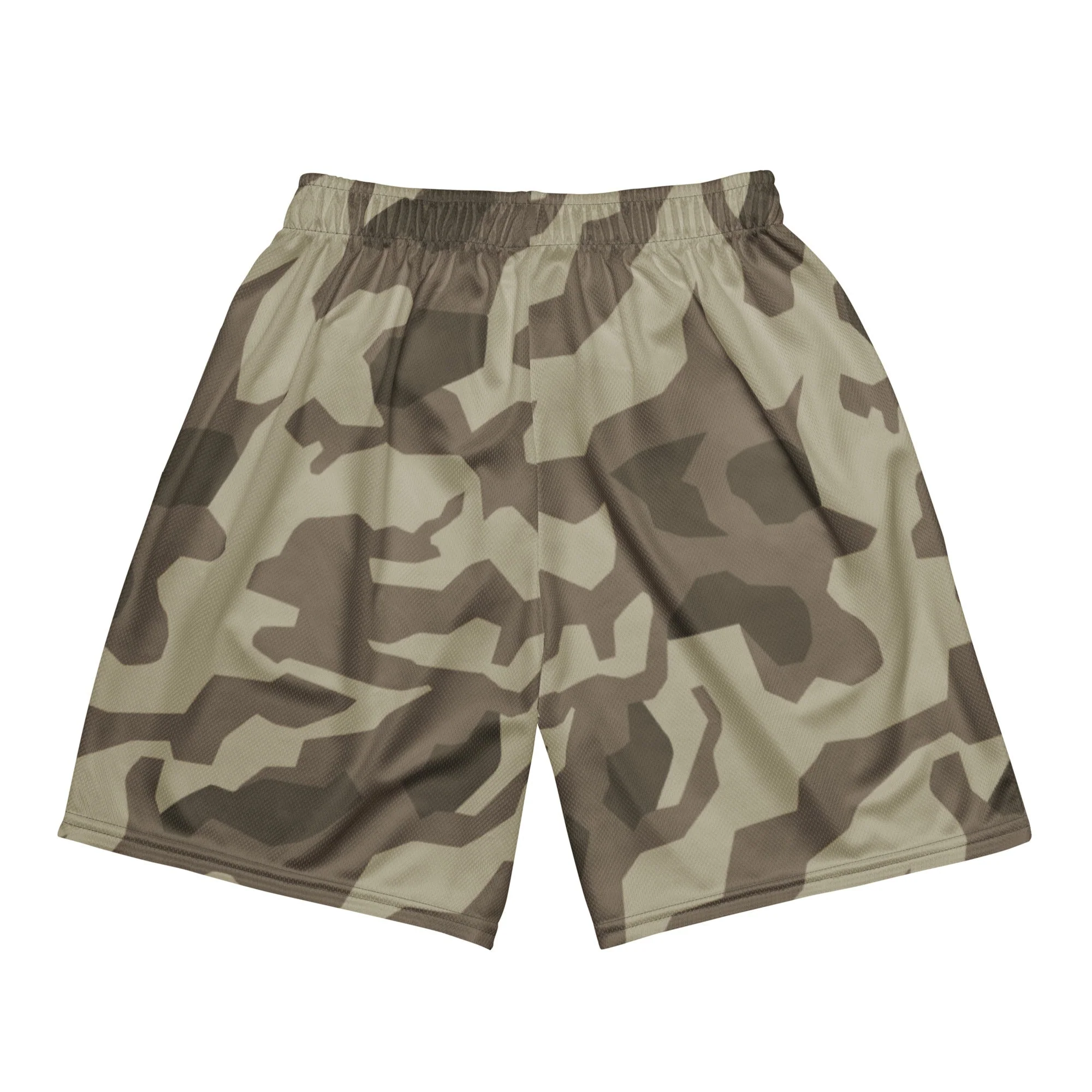 German Splittermuster Wolfenstein Afrika Korps CAMO Unisex Mesh Shorts - Image 5