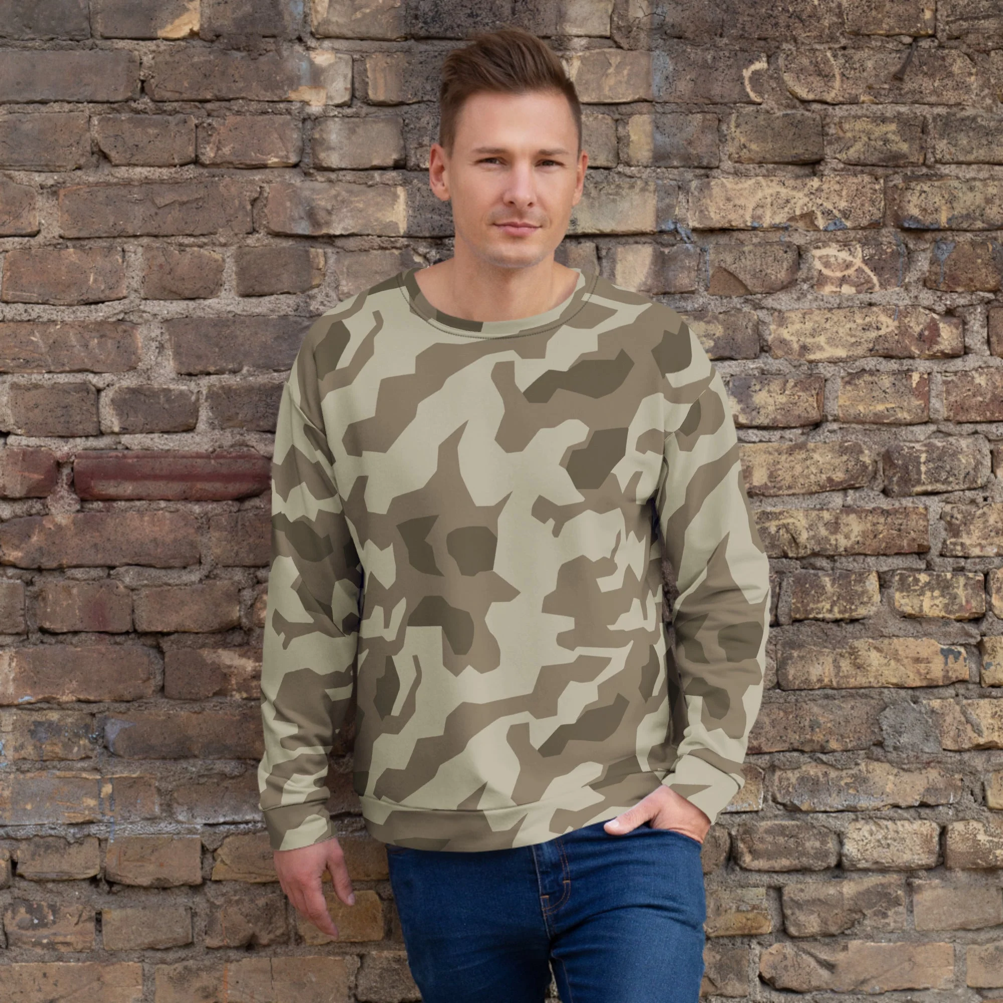 German Splittermuster Wolfenstein Afrika Korps CAMO Unisex Sweatshirt
