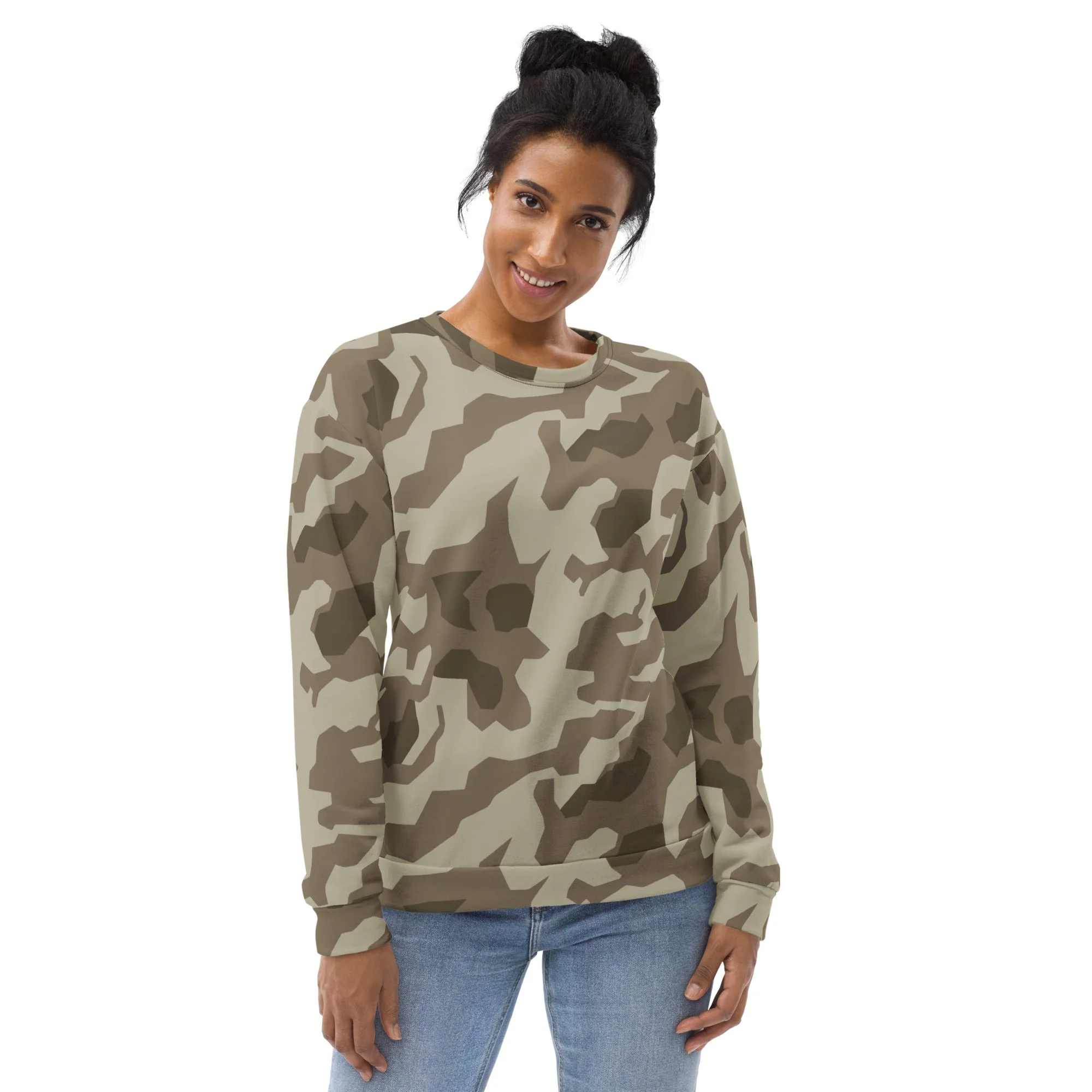 German Splittermuster Wolfenstein Afrika Korps CAMO Unisex Sweatshirt - Image 8