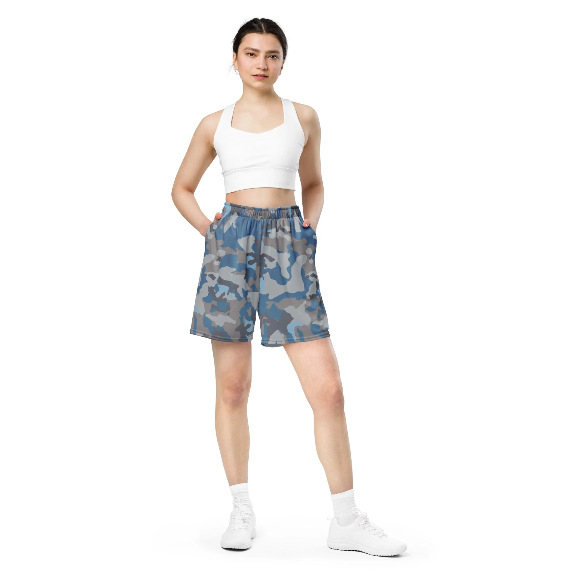 Stalker Clear Sky Video Game CAMO Unisex Mesh Shorts - Image 11