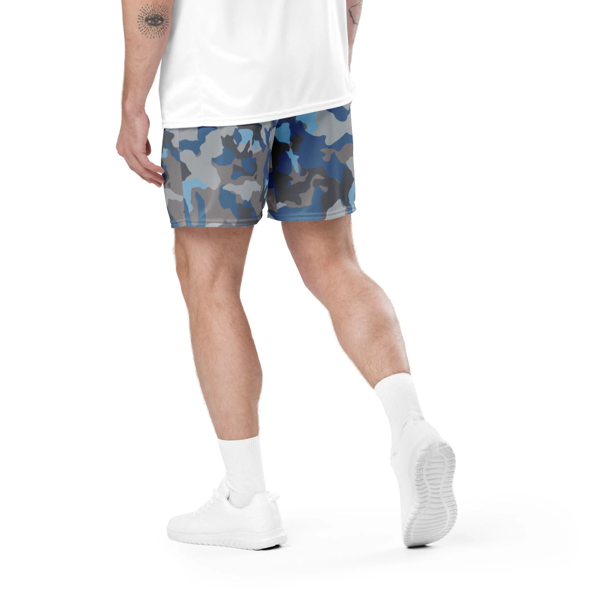 Stalker Clear Sky Video Game CAMO Unisex Mesh Shorts - Image 19
