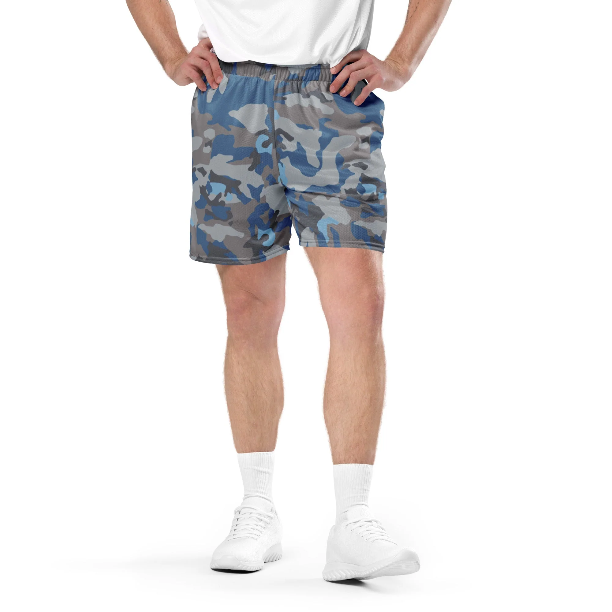 Stalker Clear Sky Video Game CAMO Unisex Mesh Shorts - Image 3