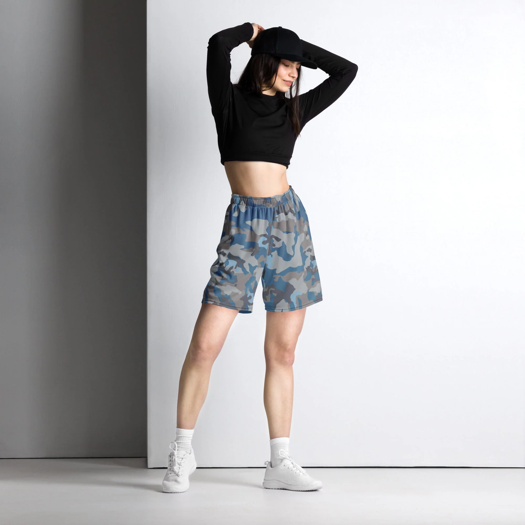 Stalker Clear Sky Video Game CAMO Unisex Mesh Shorts - Image 9