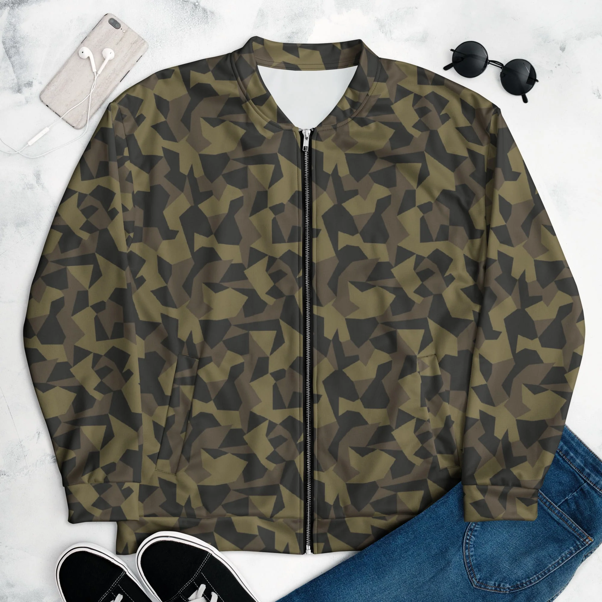 Stalker IPSF CAMO Unisex Bomber Jacket - Image 2