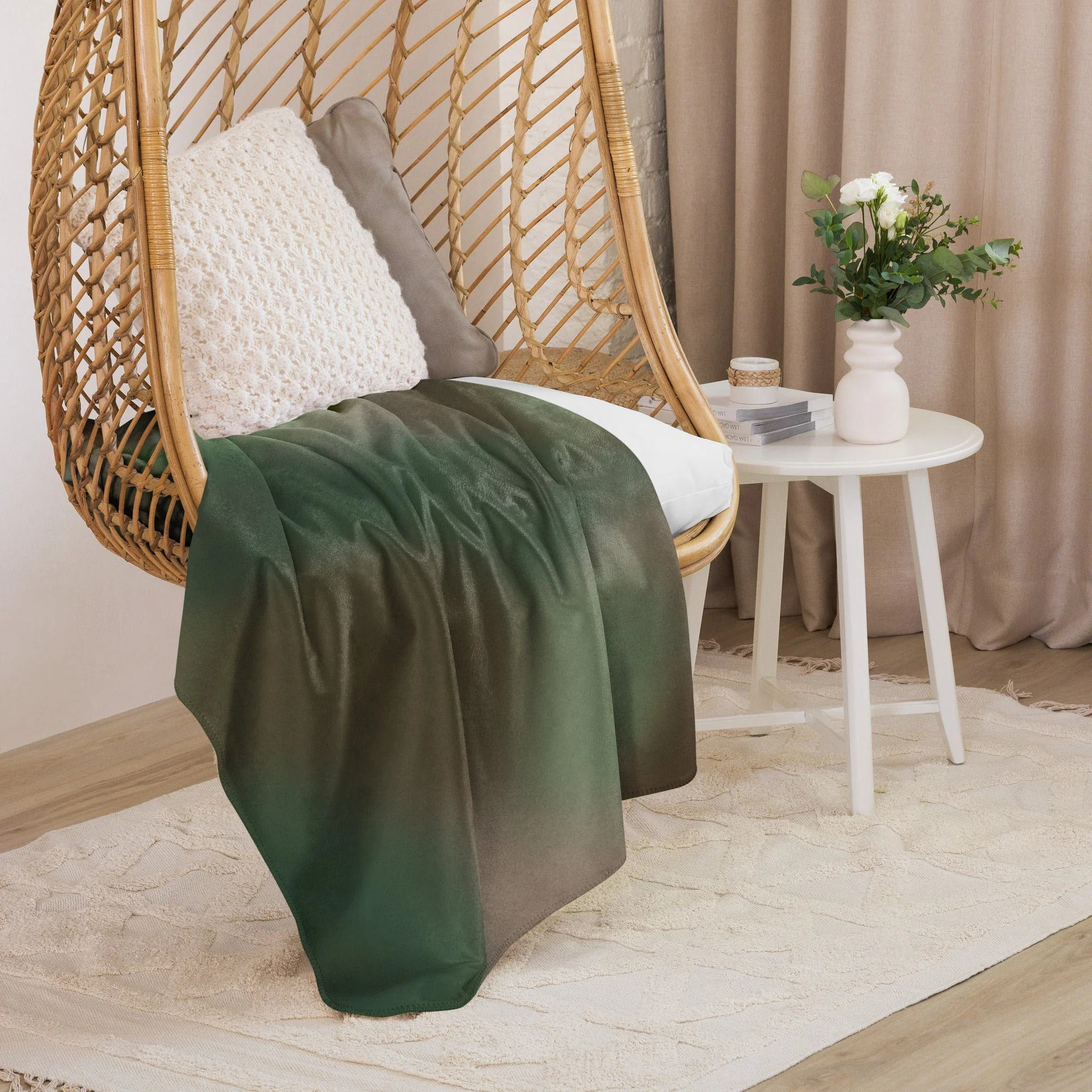 Rebel Endor Woodland CAMO Sherpa Blanket - Image 8