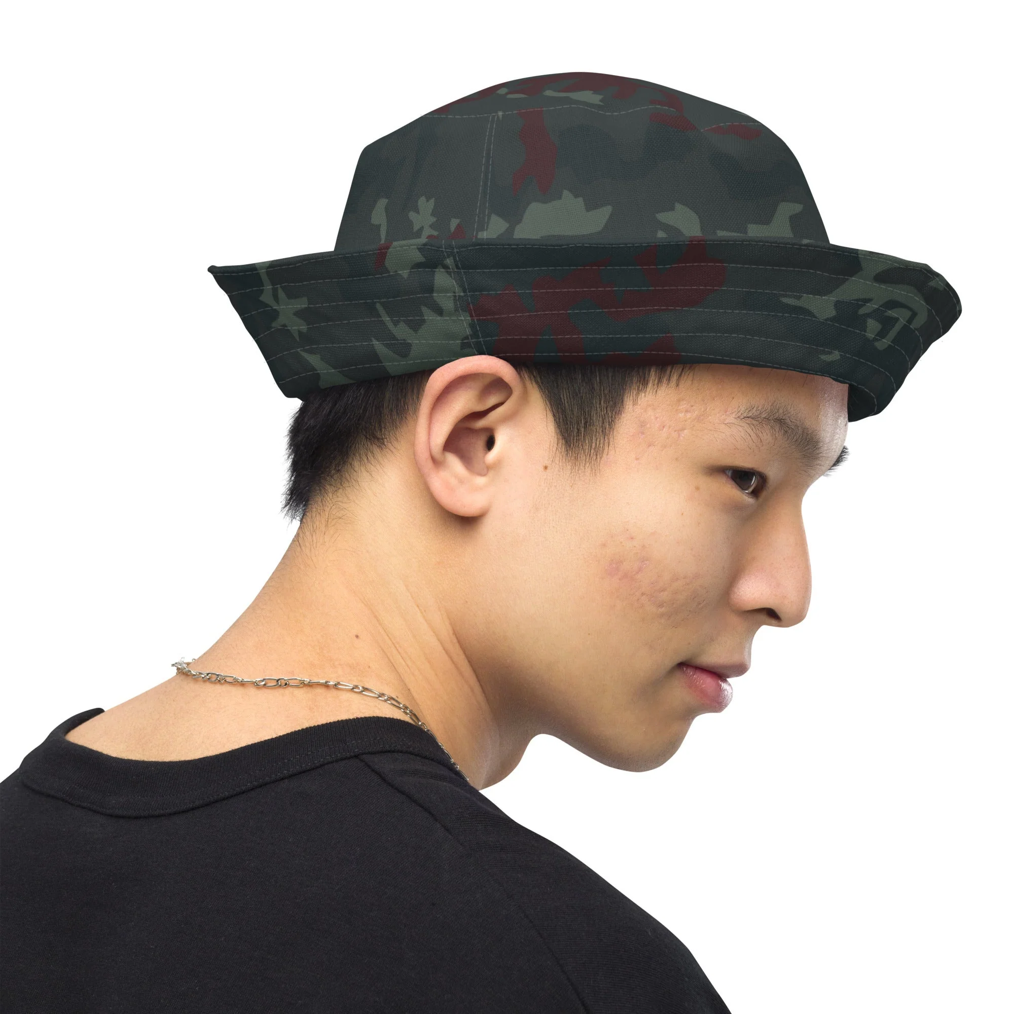 Starfleet MACO (Military Assault Command Operations) Movie CAMO Reversible Bucket Hat - Image 8