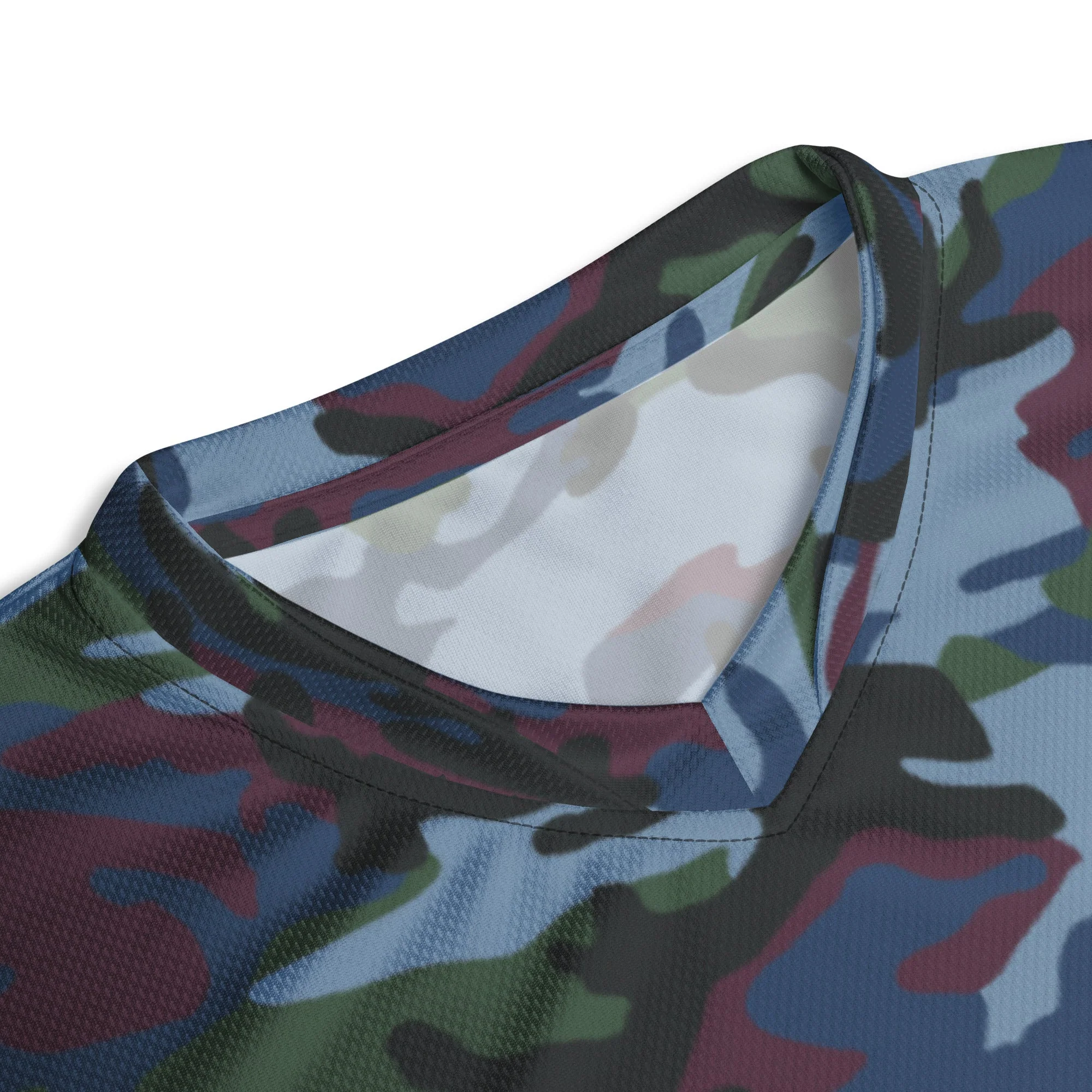 Street Fighter Allied Nations Movie CAMO Unisex Sports Jersey - Image 12