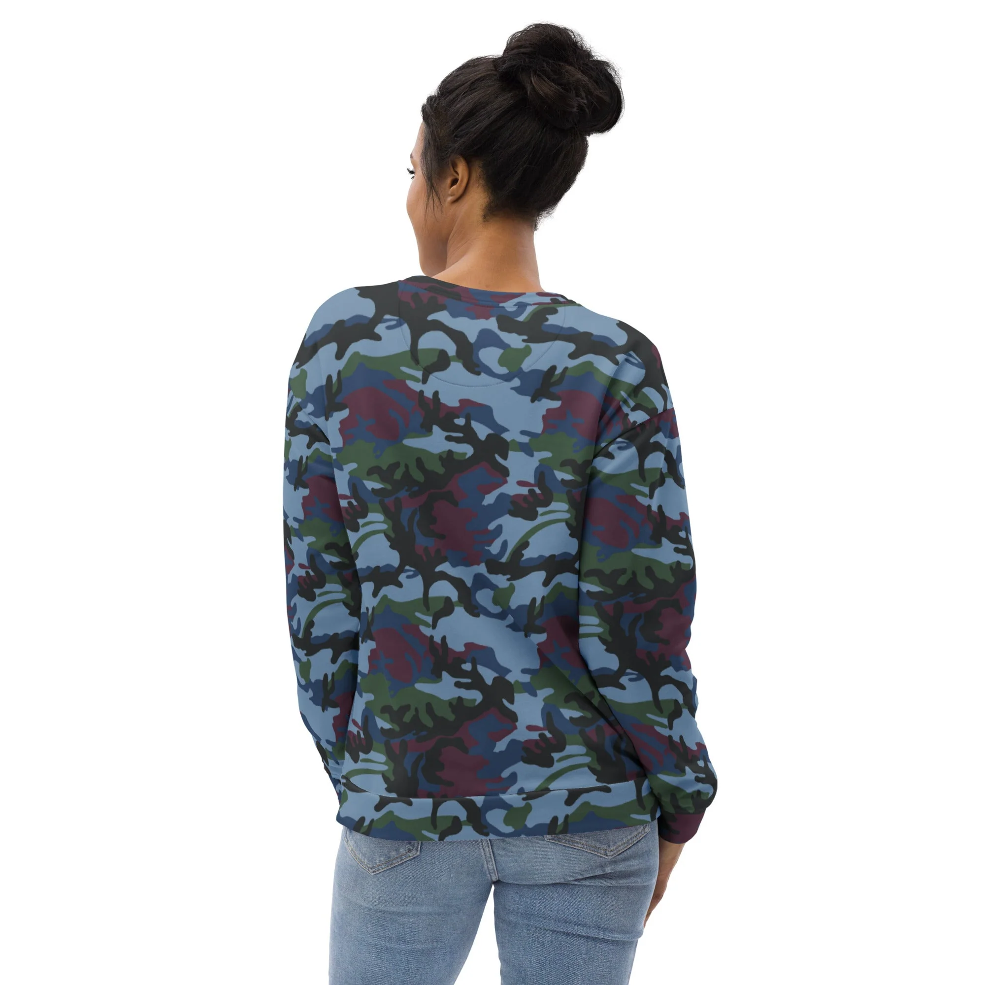 Street Fighter Allied Nations Movie CAMO Unisex Sweatshirt - Image 13
