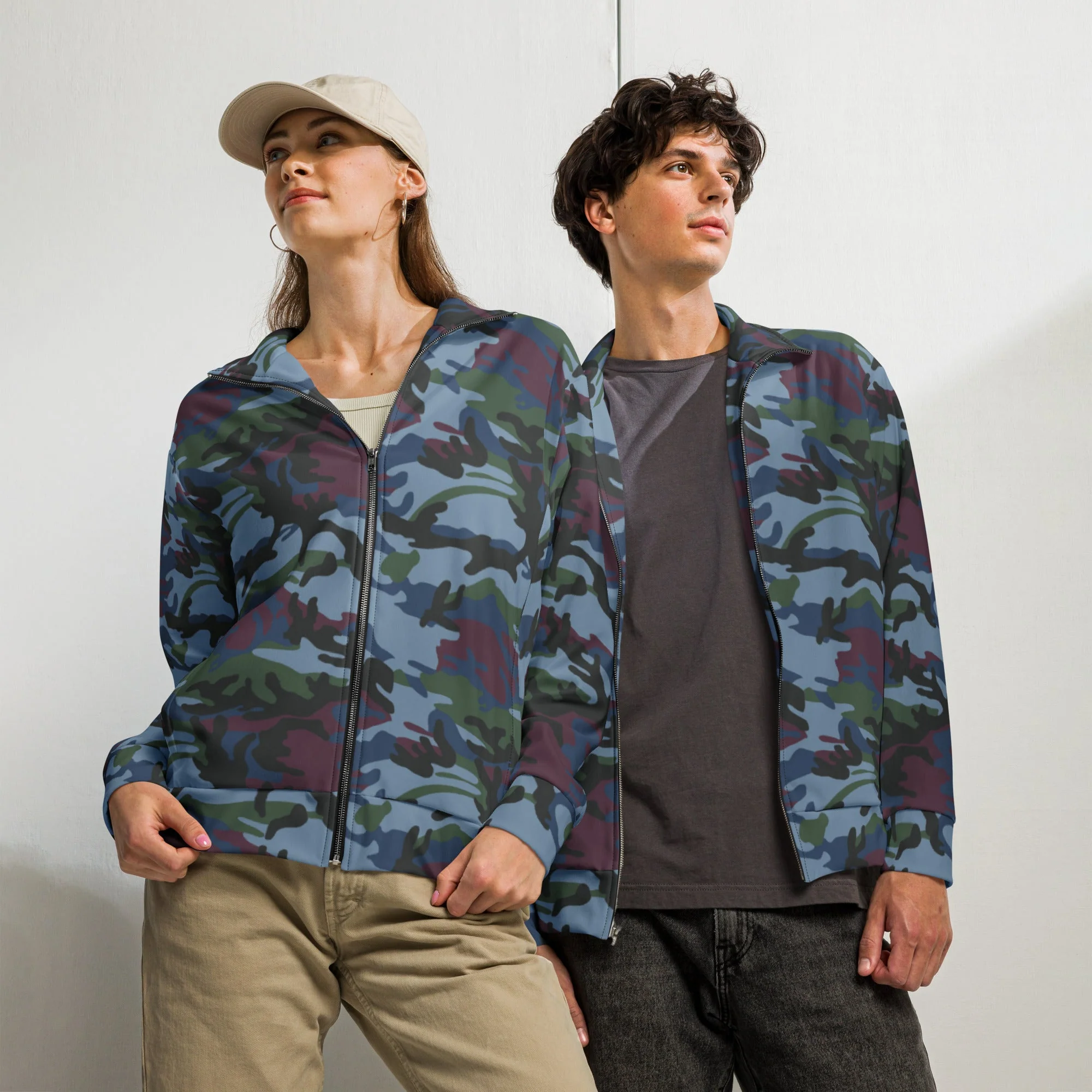 Street Fighter Allied Nations Movie CAMO Unisex Track Jacket