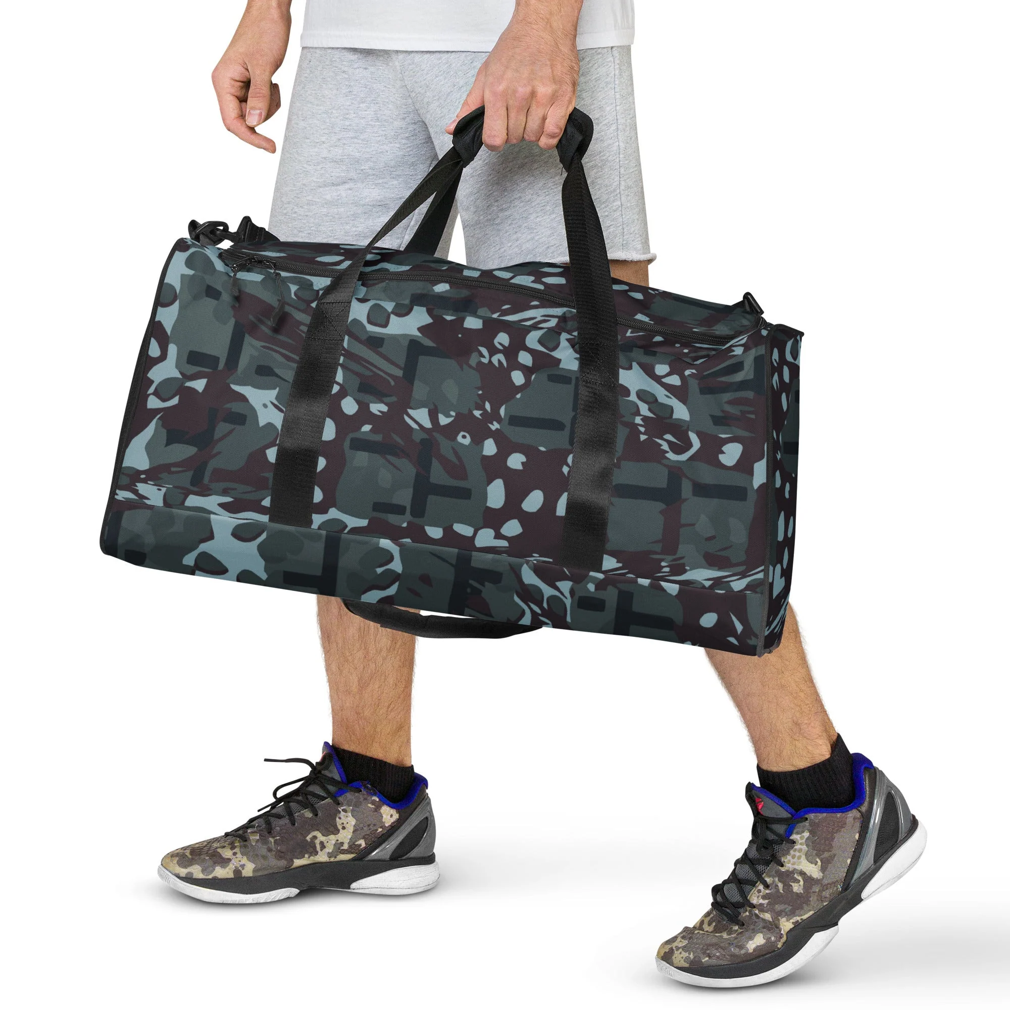 Suicide Squad Navy SEAL Movie CAMO Duffle Bag - Image 6
