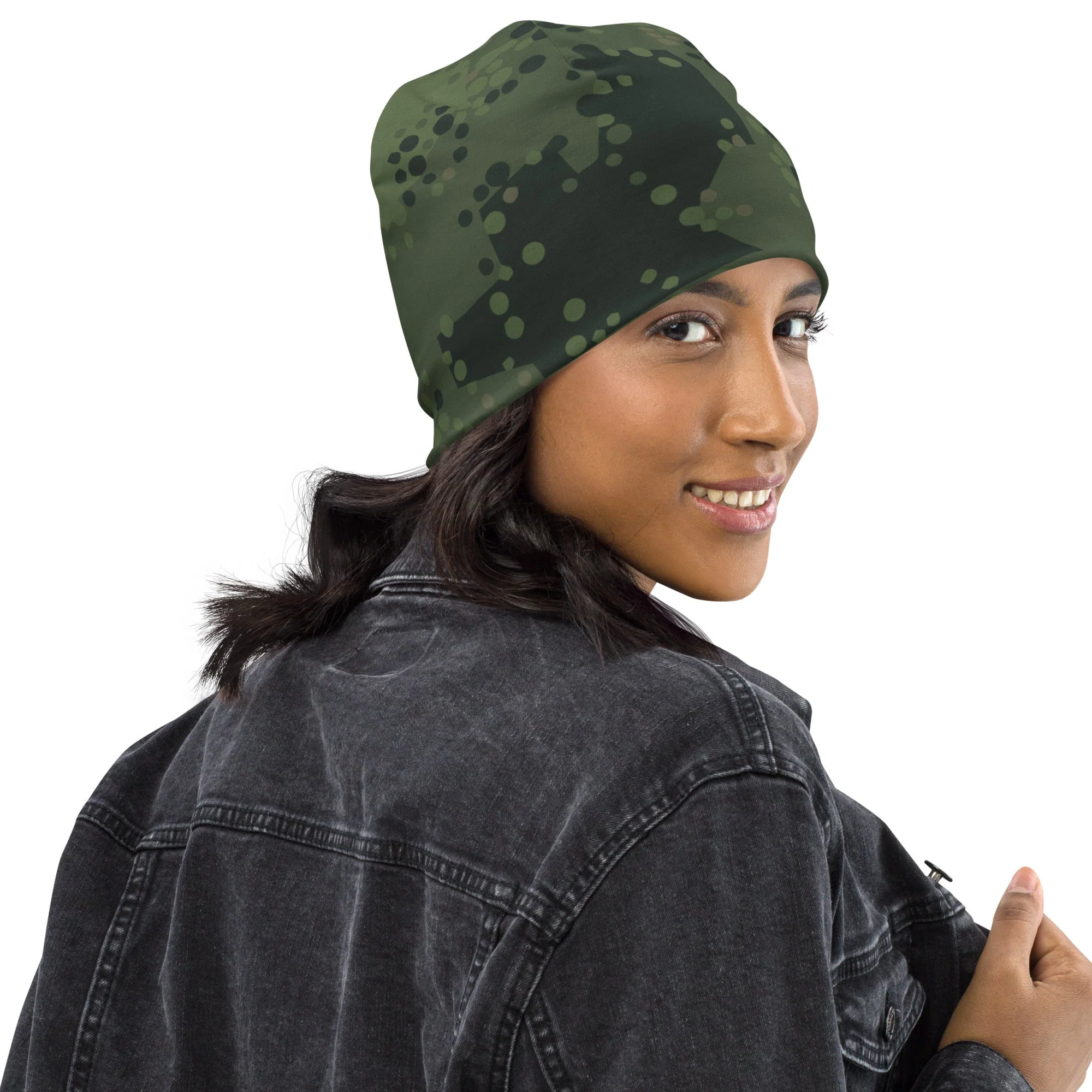 Swedish Barracuda Woodland CAMO Beanie - Image 2