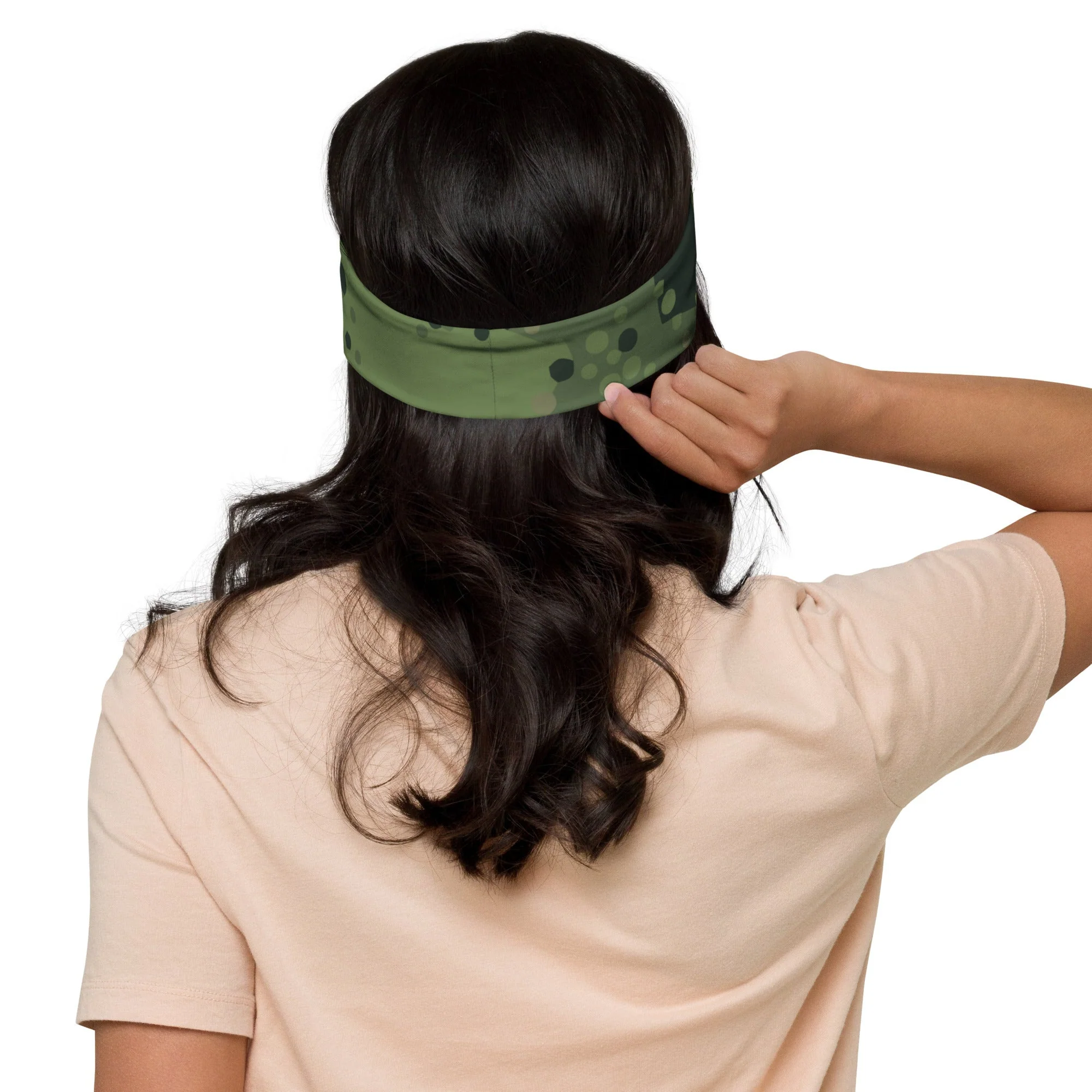 Swedish Barracuda Woodland CAMO Headband - Image 2