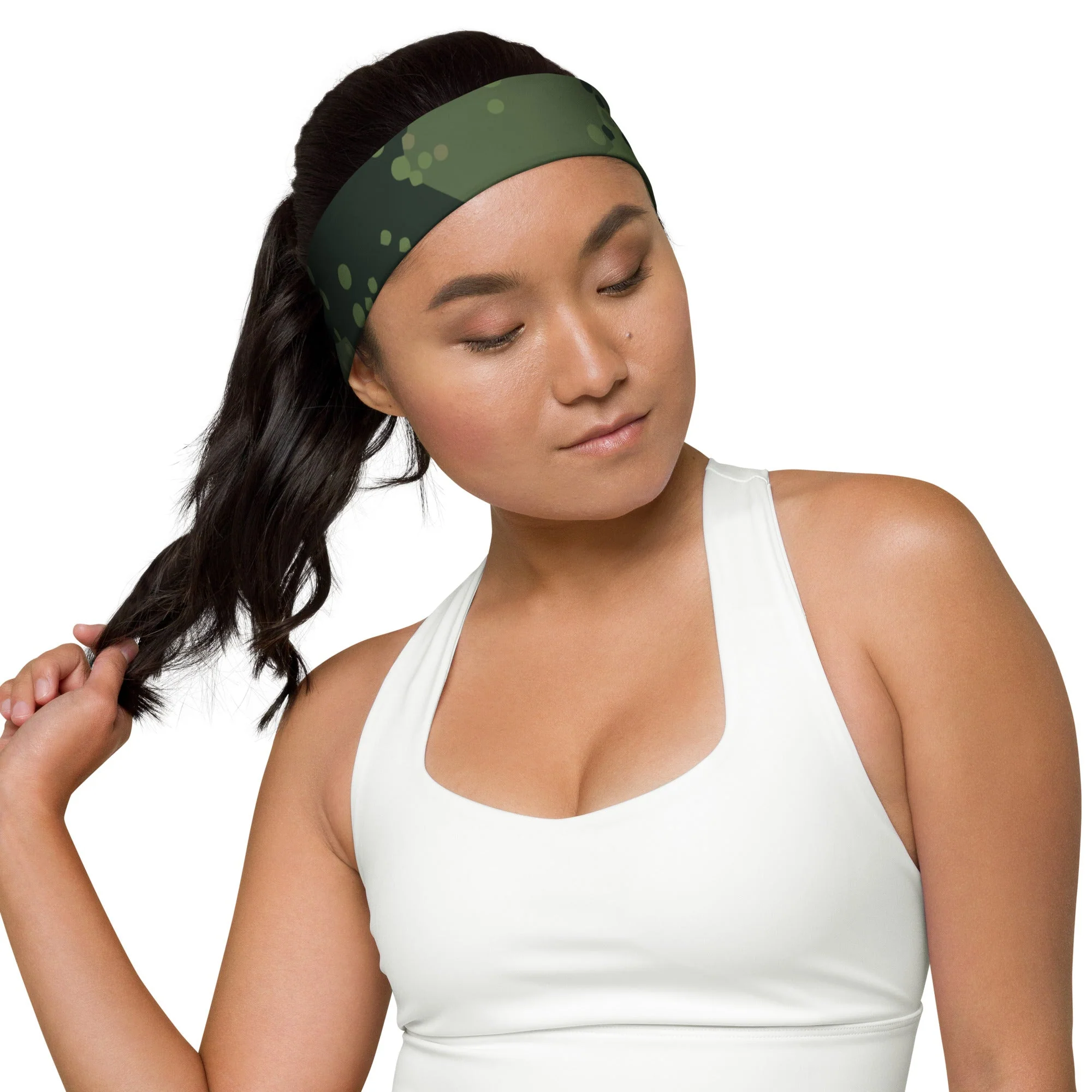 Swedish Barracuda Woodland CAMO Headband - Image 3