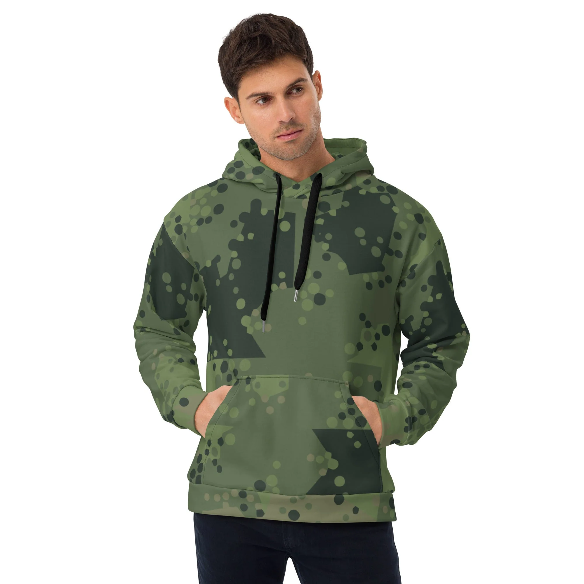 Swedish Barracuda Woodland CAMO Unisex Hoodie