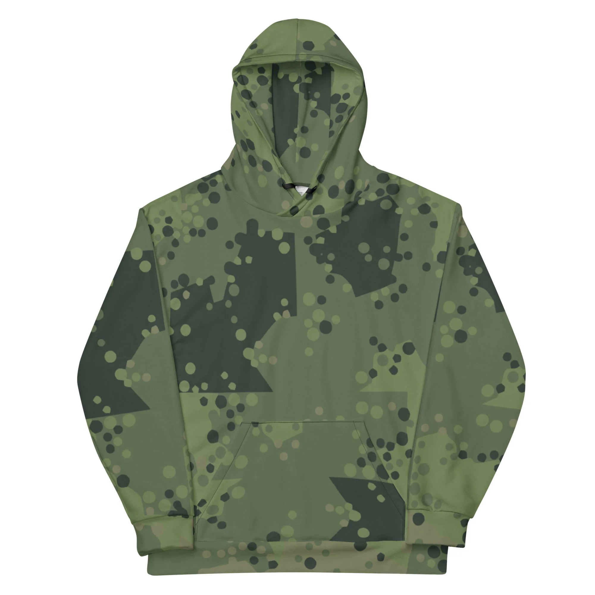 Swedish Barracuda Woodland CAMO Unisex Hoodie - Image 4