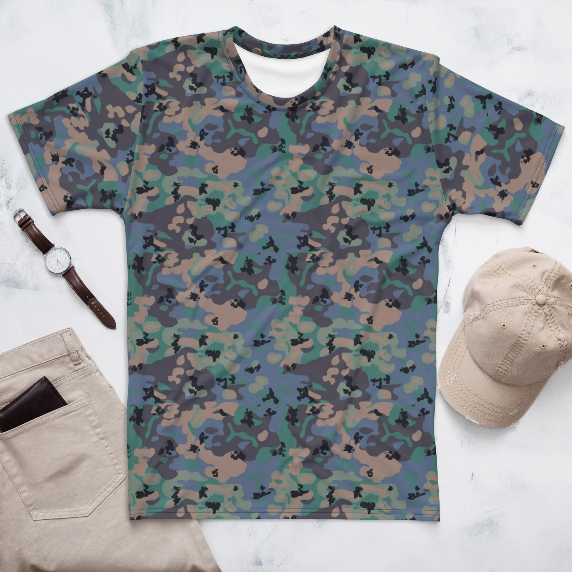 Swedish Experimental CAMO Mens T-Shirt