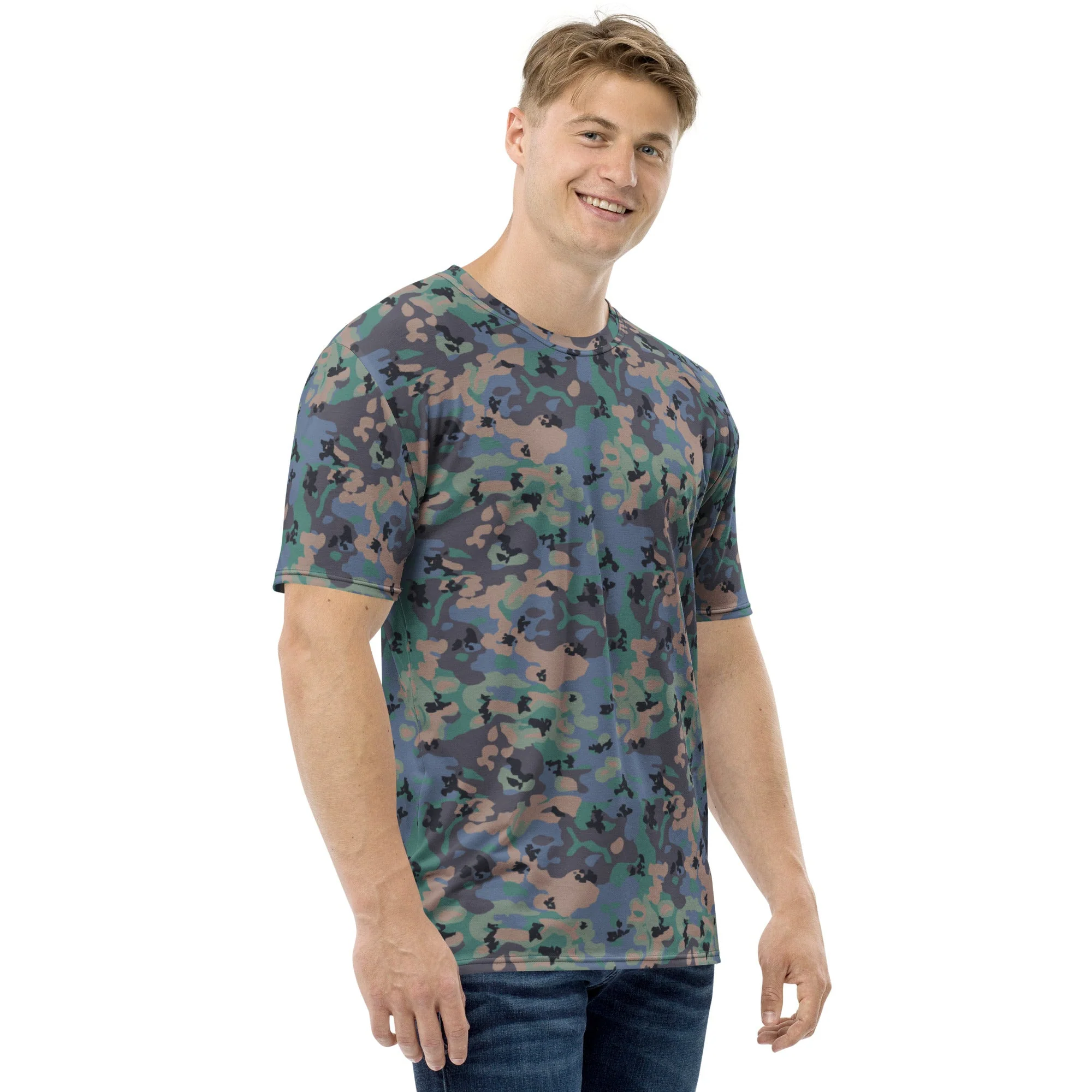 Swedish Experimental CAMO Mens T-Shirt - Image 4