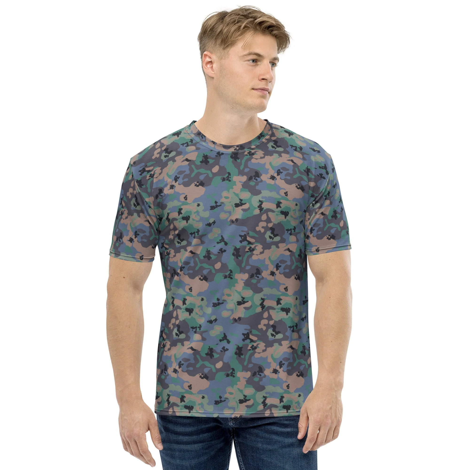 Swedish Experimental CAMO Mens T-Shirt - Image 5