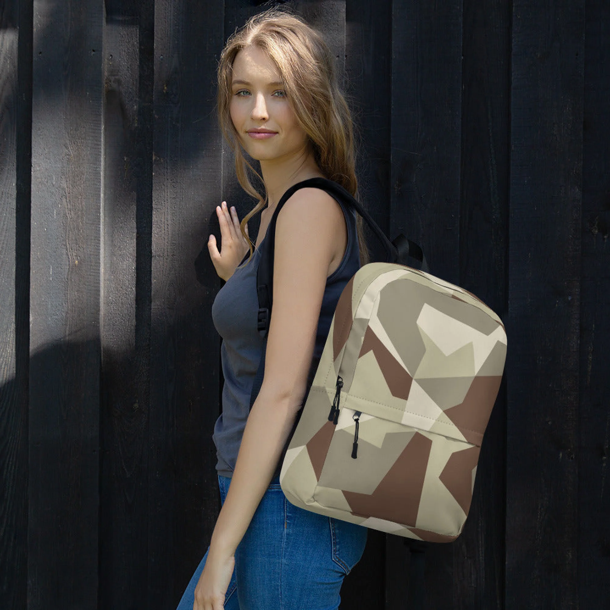 Swedish M90 Desert CAMO Backpack - Image 2