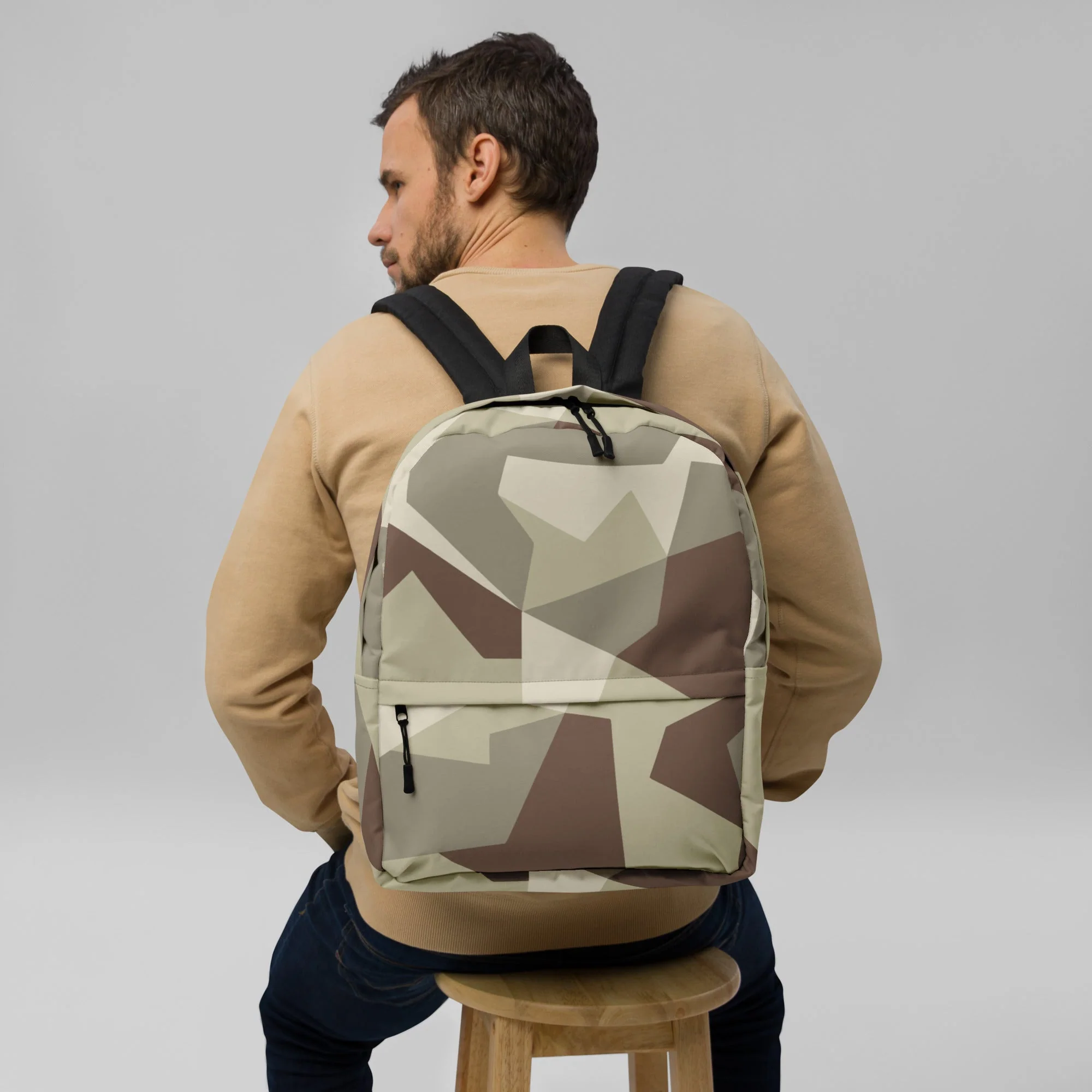 Swedish M90 Desert CAMO Backpack - Image 5