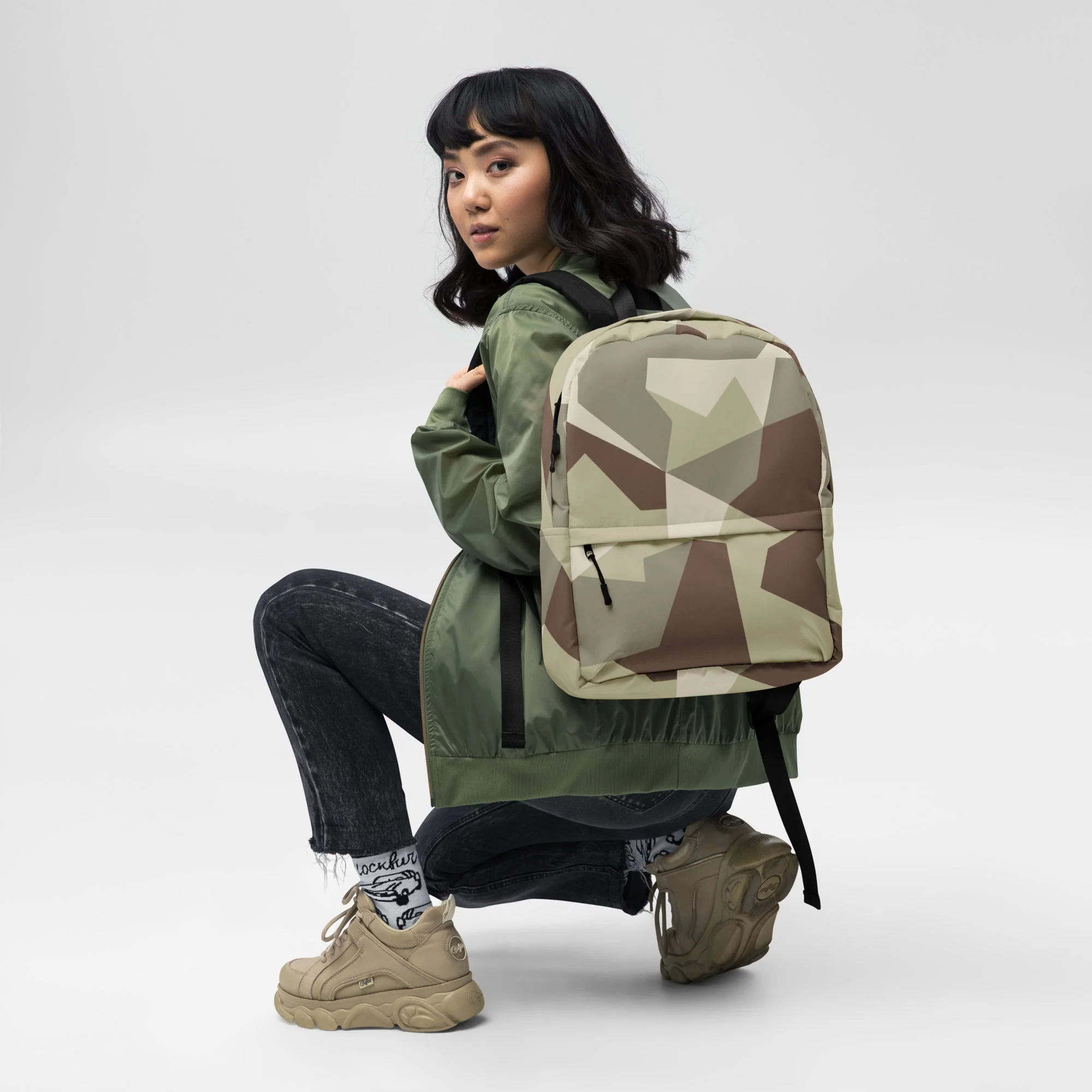 Swedish M90 Desert CAMO Backpack - Image 6