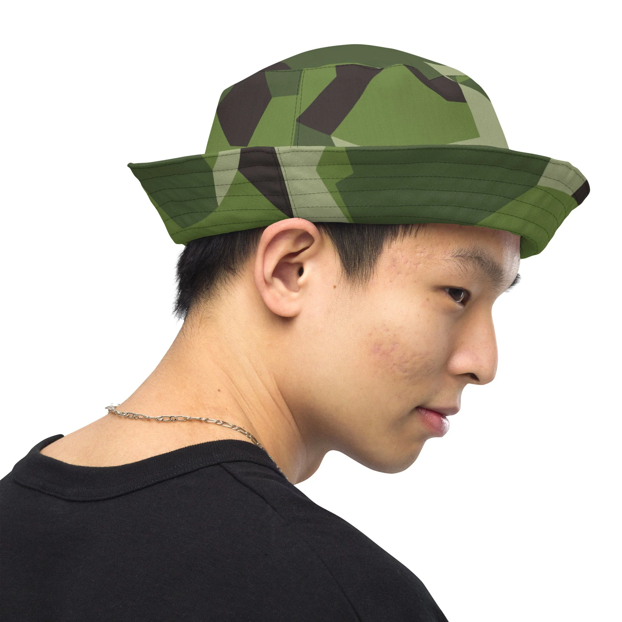 Swedish M90 CAMO Reversible Bucket Hat - Image 4