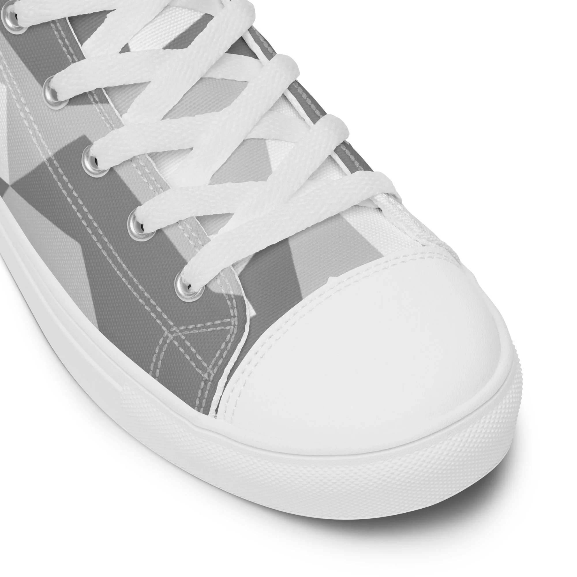 Swedish M90 Snow CAMO Mens High-Top Canvas Shoes - Image 4