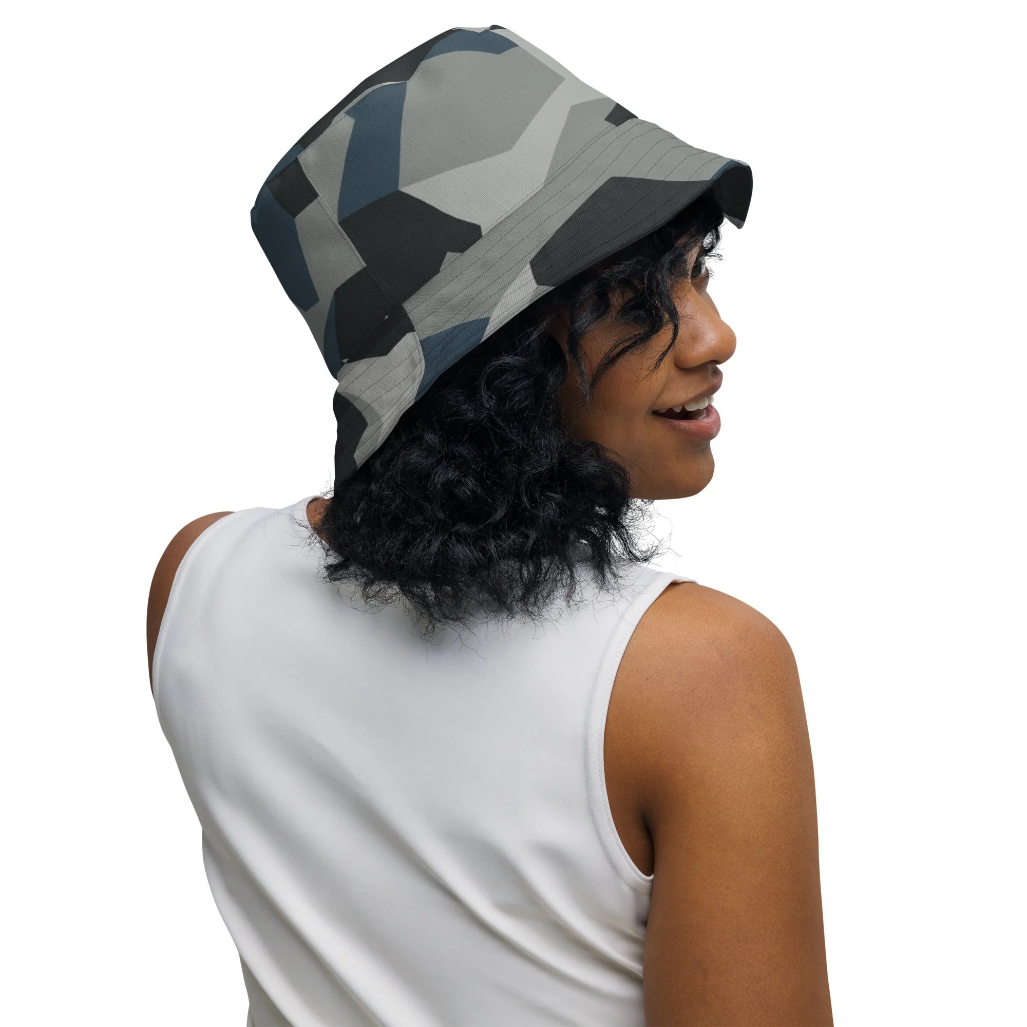 Swedish M90 Urban CAMO Reversible Bucket Hat - Image 8
