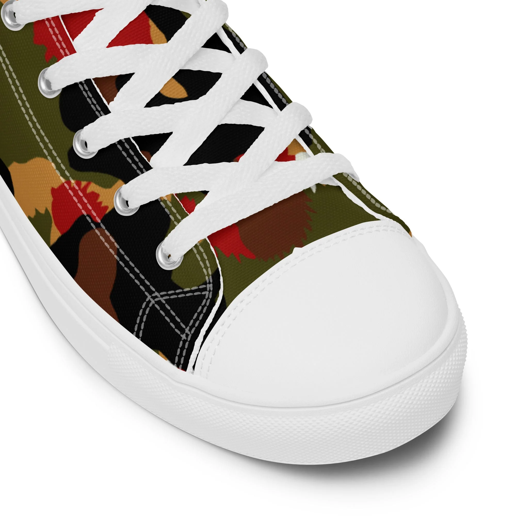 Swiss TAZ 83 Alpenflage CAMO Mens High-Top Canvas Shoes - Image 10