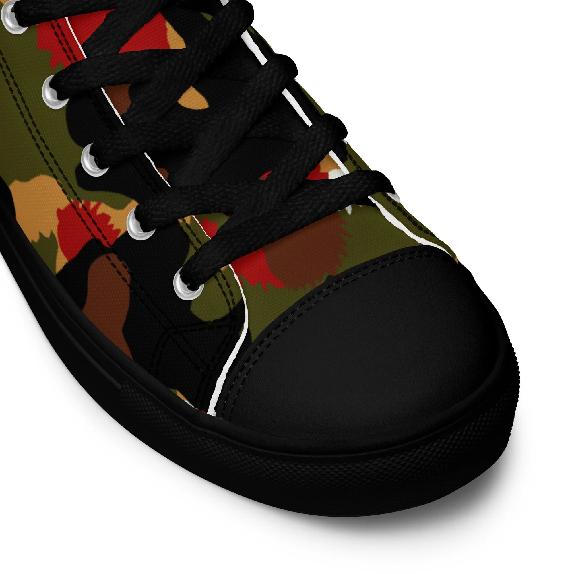 Swiss TAZ 83 Alpenflage CAMO Mens High-Top Canvas Shoes - Image 9