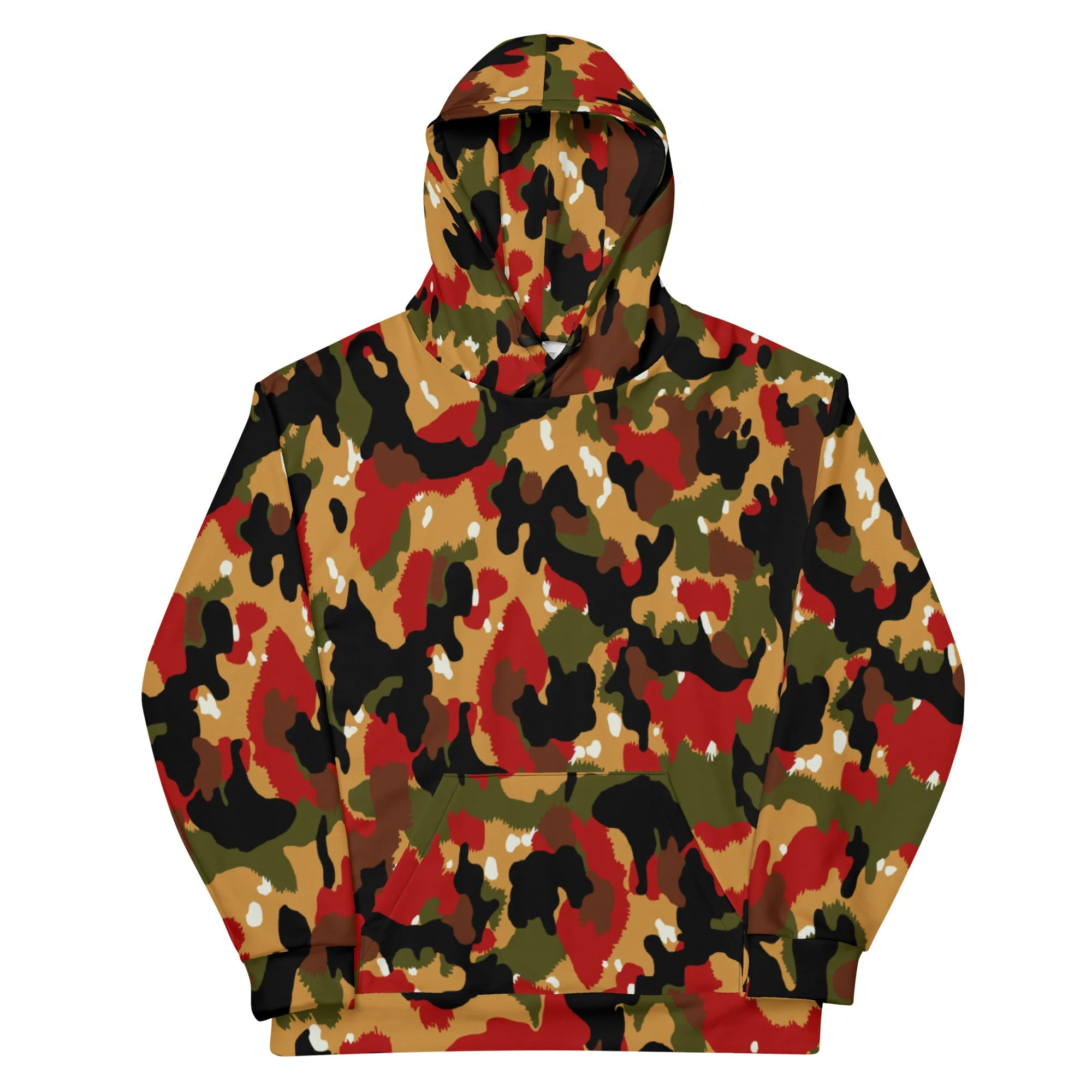Swiss TAZ 83 Alpenflage CAMO Unisex Hoodie - Image 4