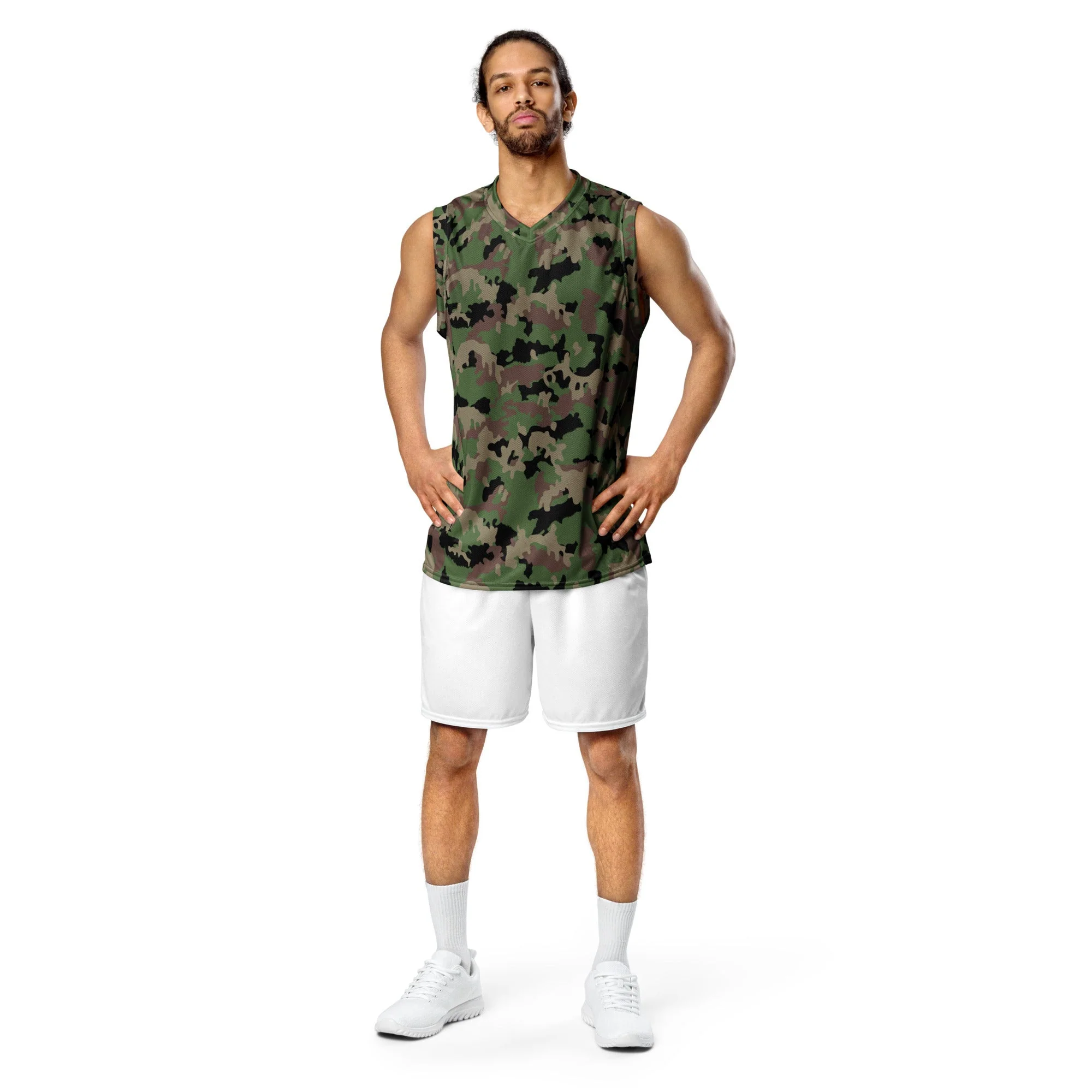 Swiss TAZ 90 CAMO Unisex Basketball Jersey - Image 10