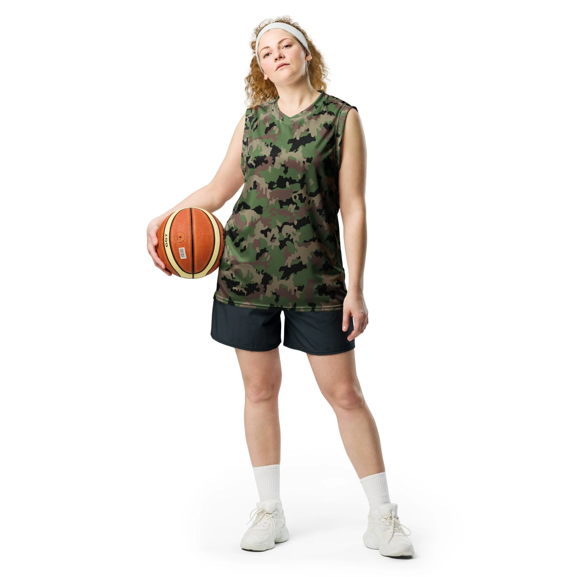 Swiss TAZ 90 CAMO Unisex Basketball Jersey - Image 4