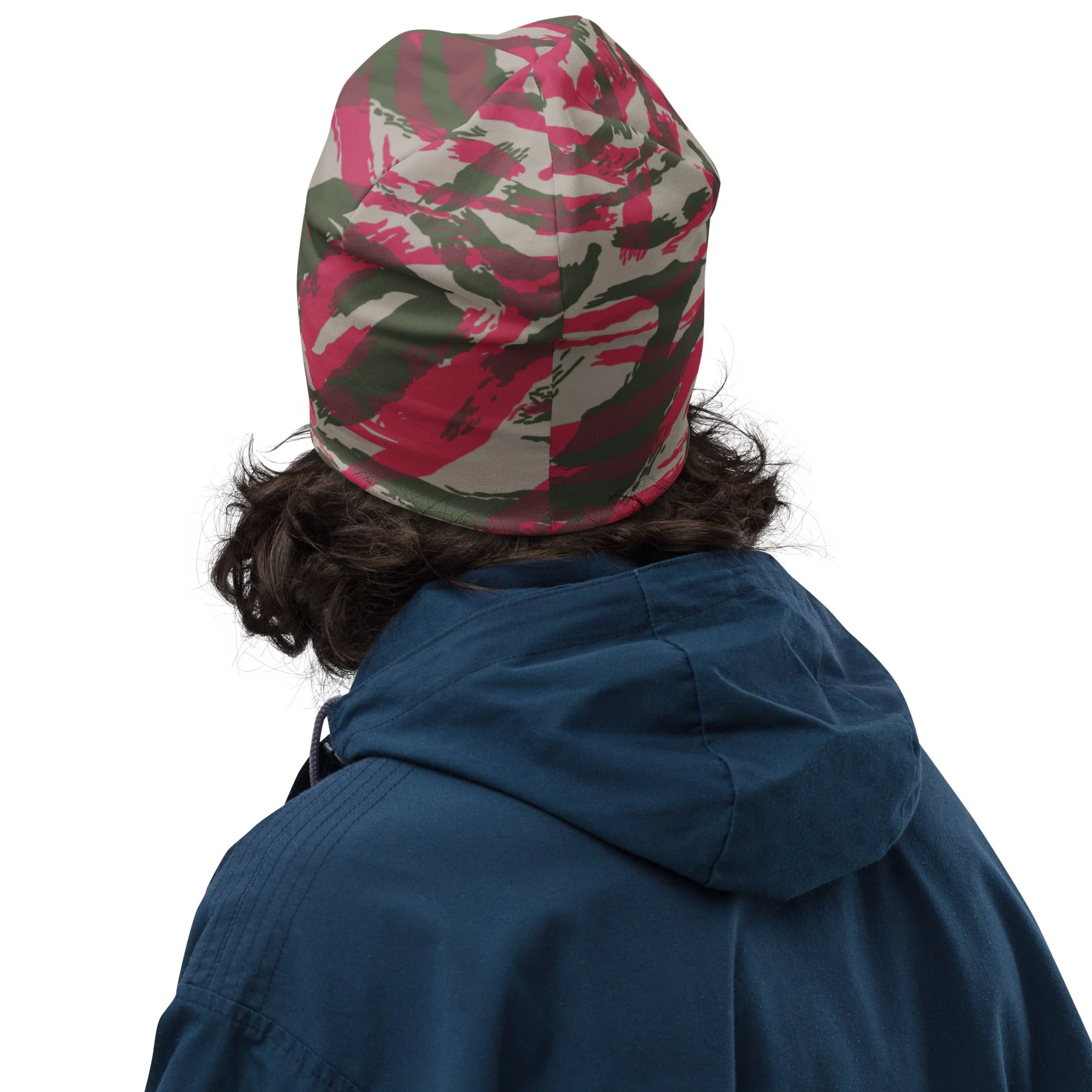 Syrian Lizard Red CAMO Beanie - Image 7