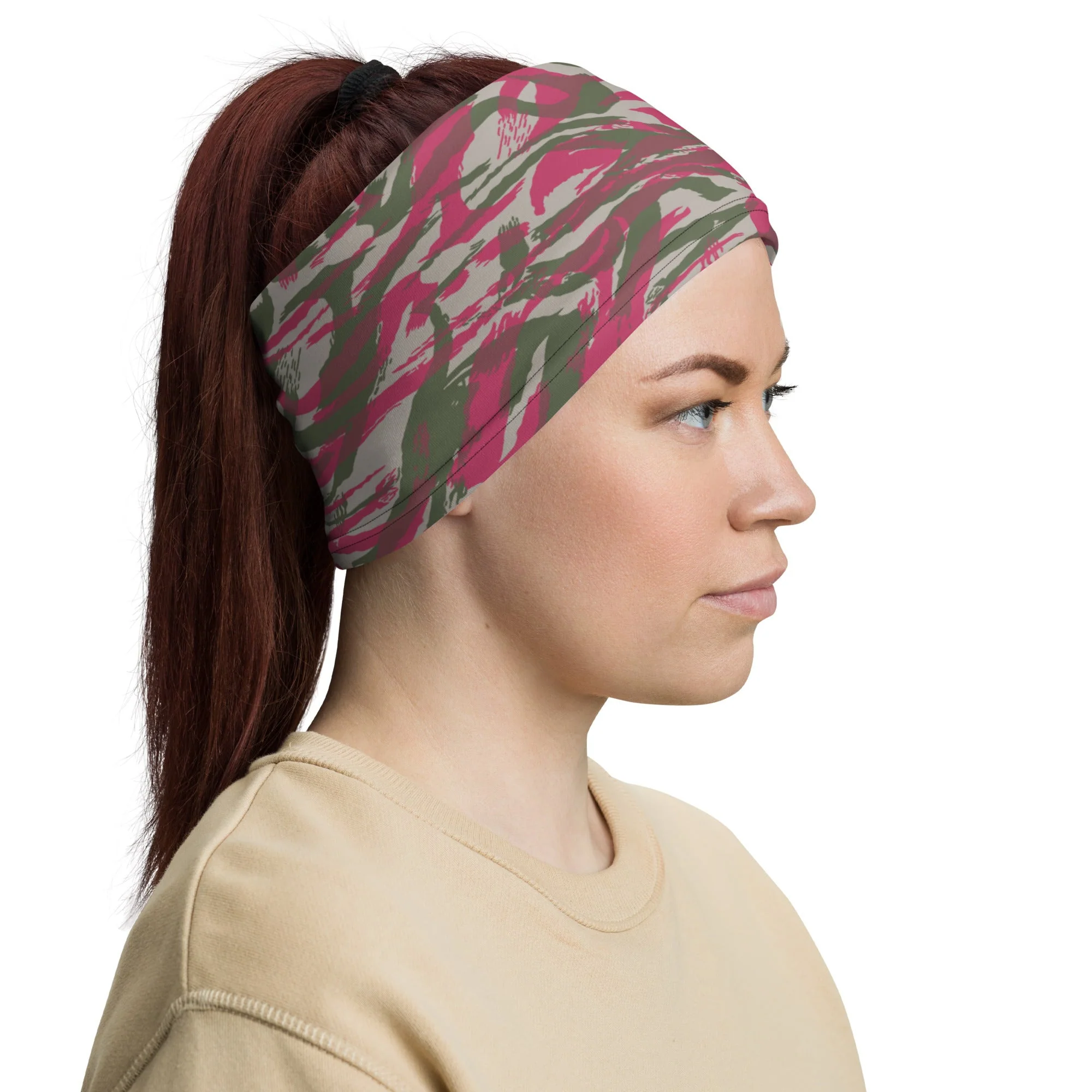 Syrian Lizard Red CAMO Neck Gaiter - Image 2