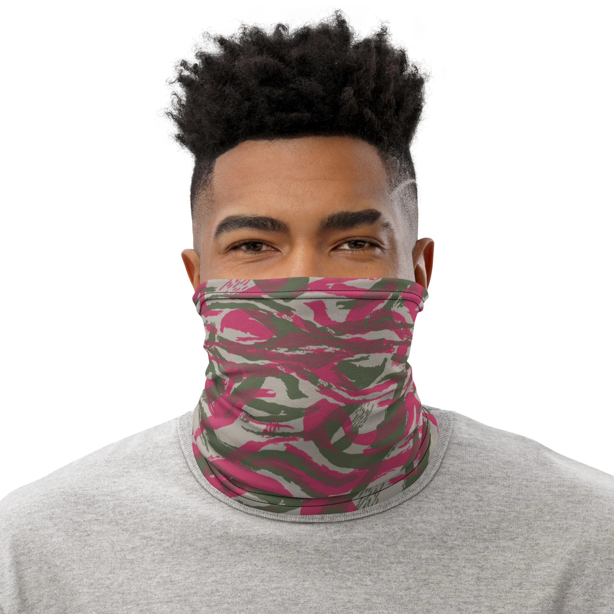 Syrian Lizard Red CAMO Neck Gaiter - Image 3