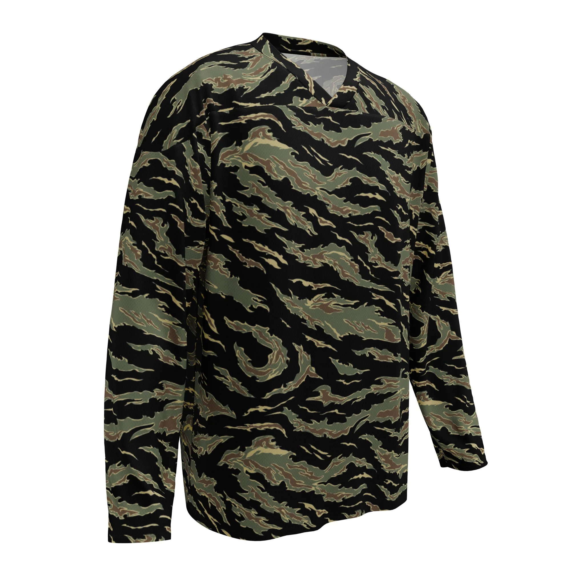 Thailand “Tadpole” (TSP) Tiger Stripe CAMO Unisex Hockey Fan Jersey - Image 2