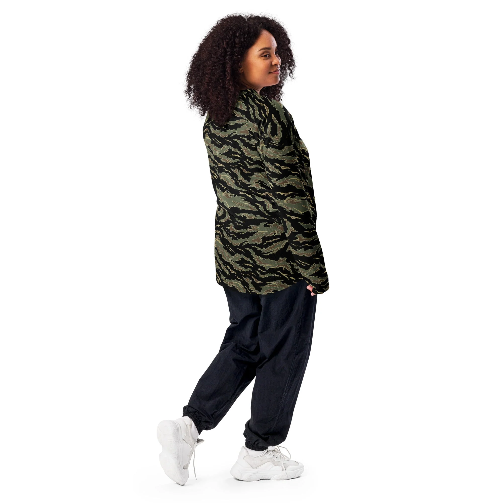 Thailand “Tadpole” (TSP) Tiger Stripe CAMO Unisex Hockey Fan Jersey - Image 7